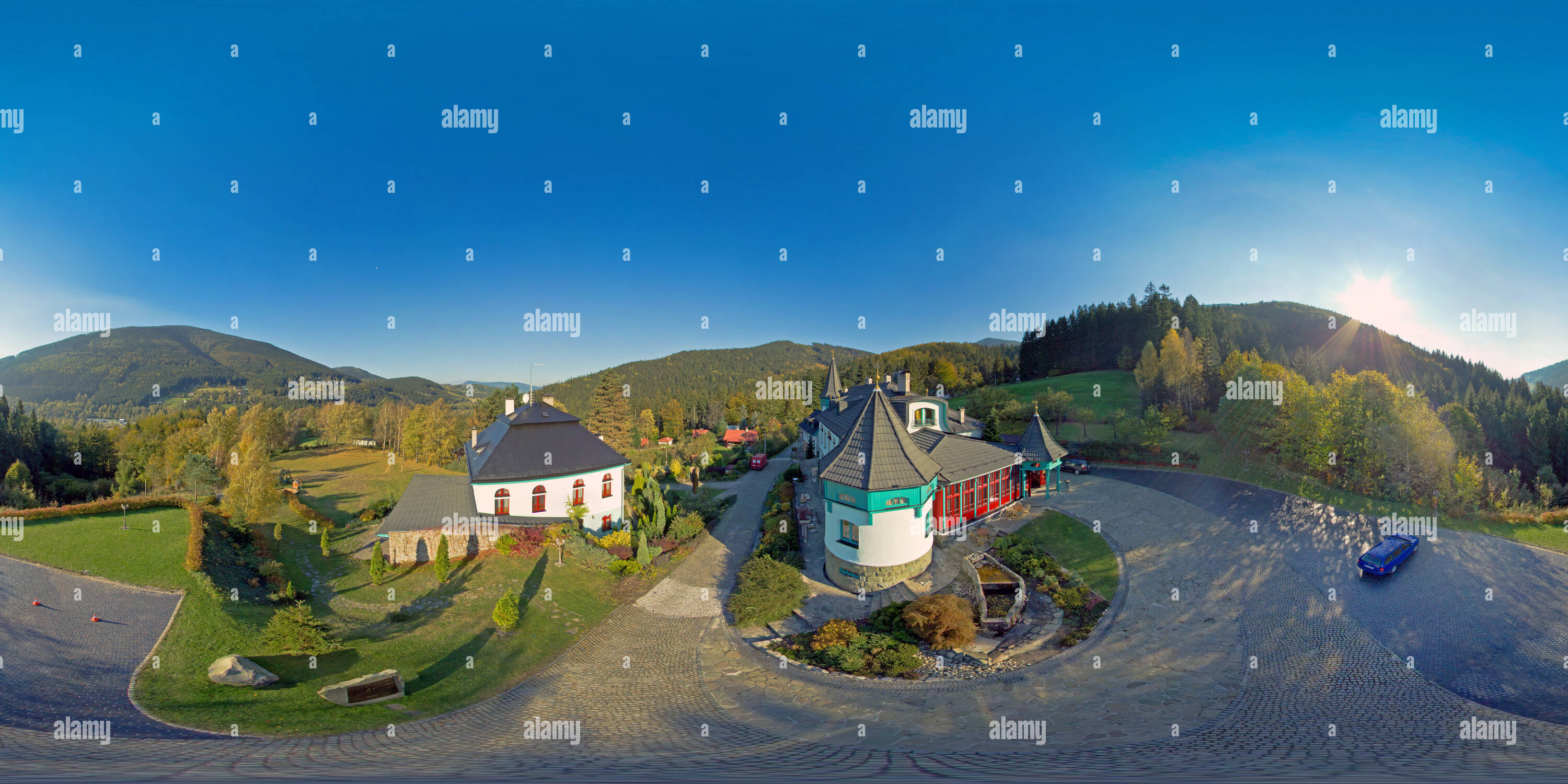 Vue panoramique à 360° de Ostravice - u hotelu Zlatý orel