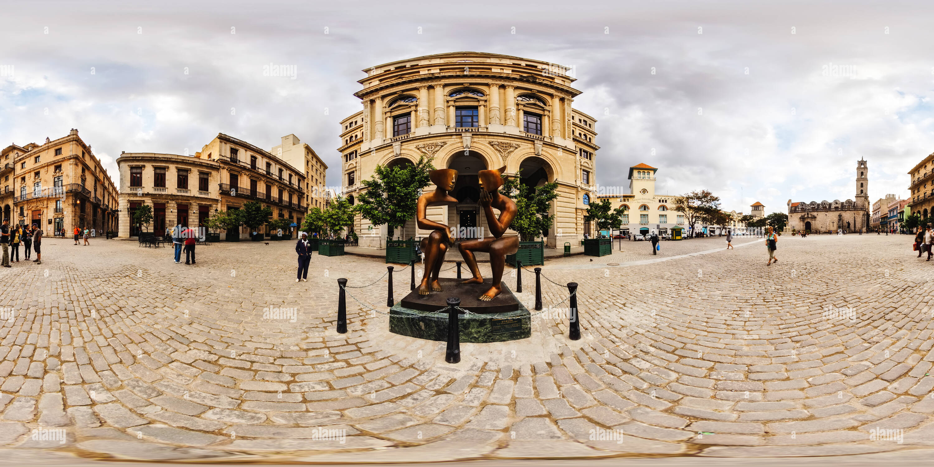 Vue panoramique à 360° de Lonja del Comercio de La Habana