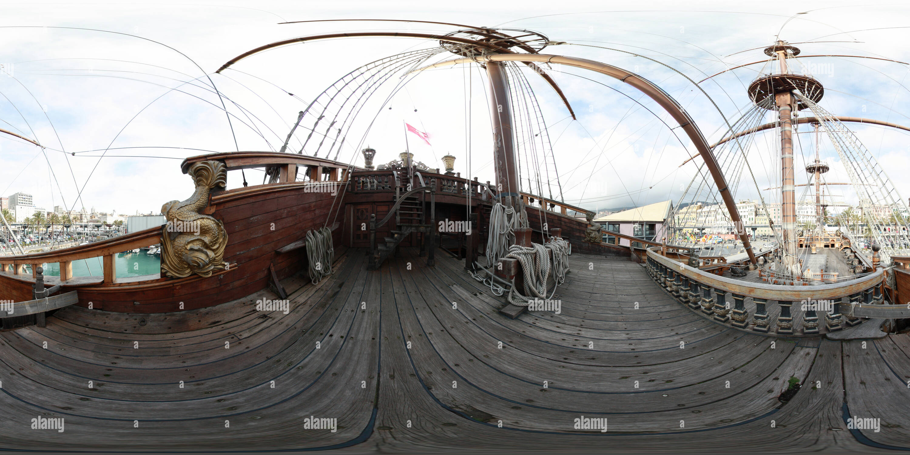 Vue panoramique à 360° de Galeone Neptune - Pirates - Roman Polanski