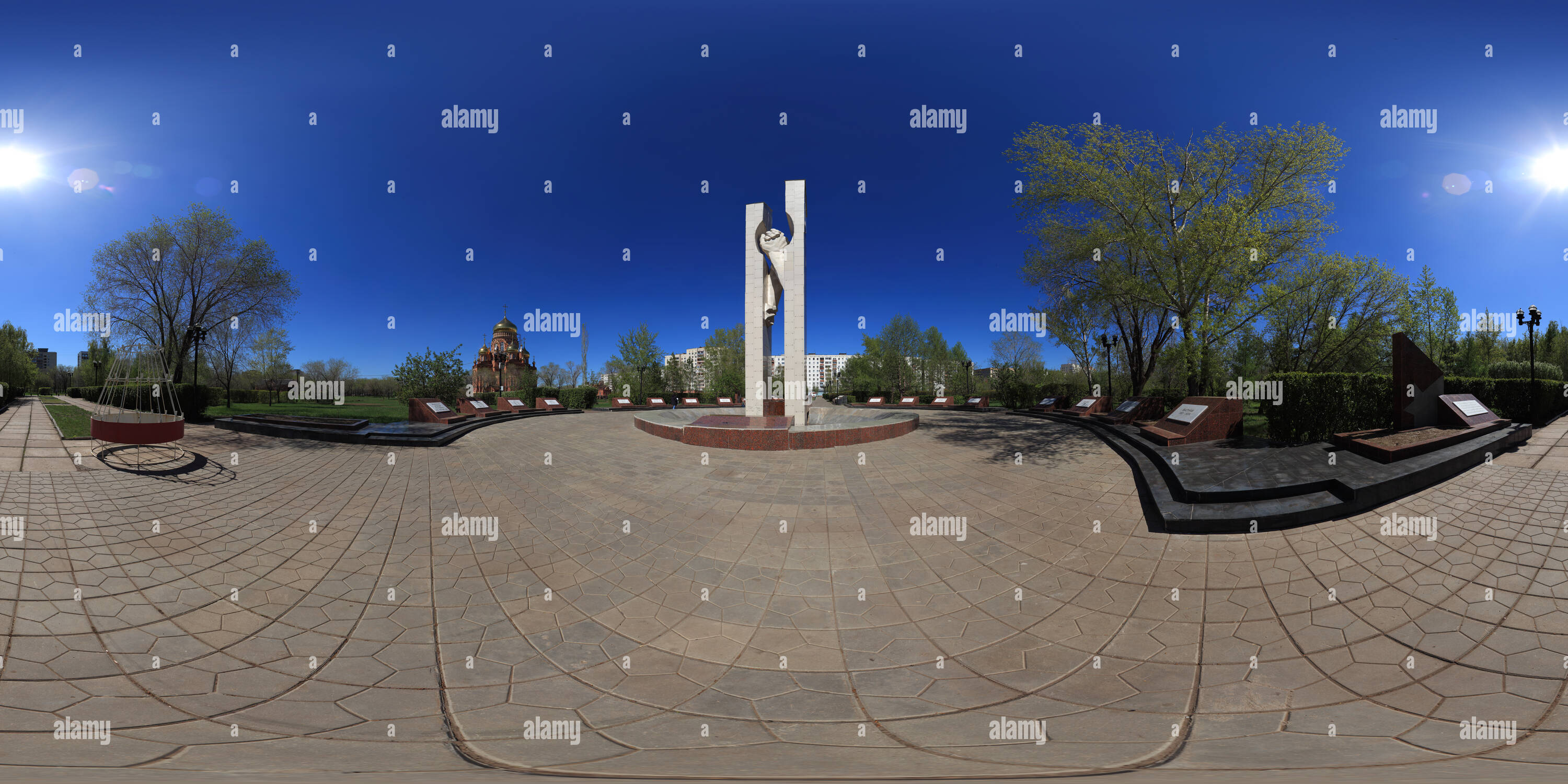 Vue panoramique à 360° de Monument aux soldats internationalistes