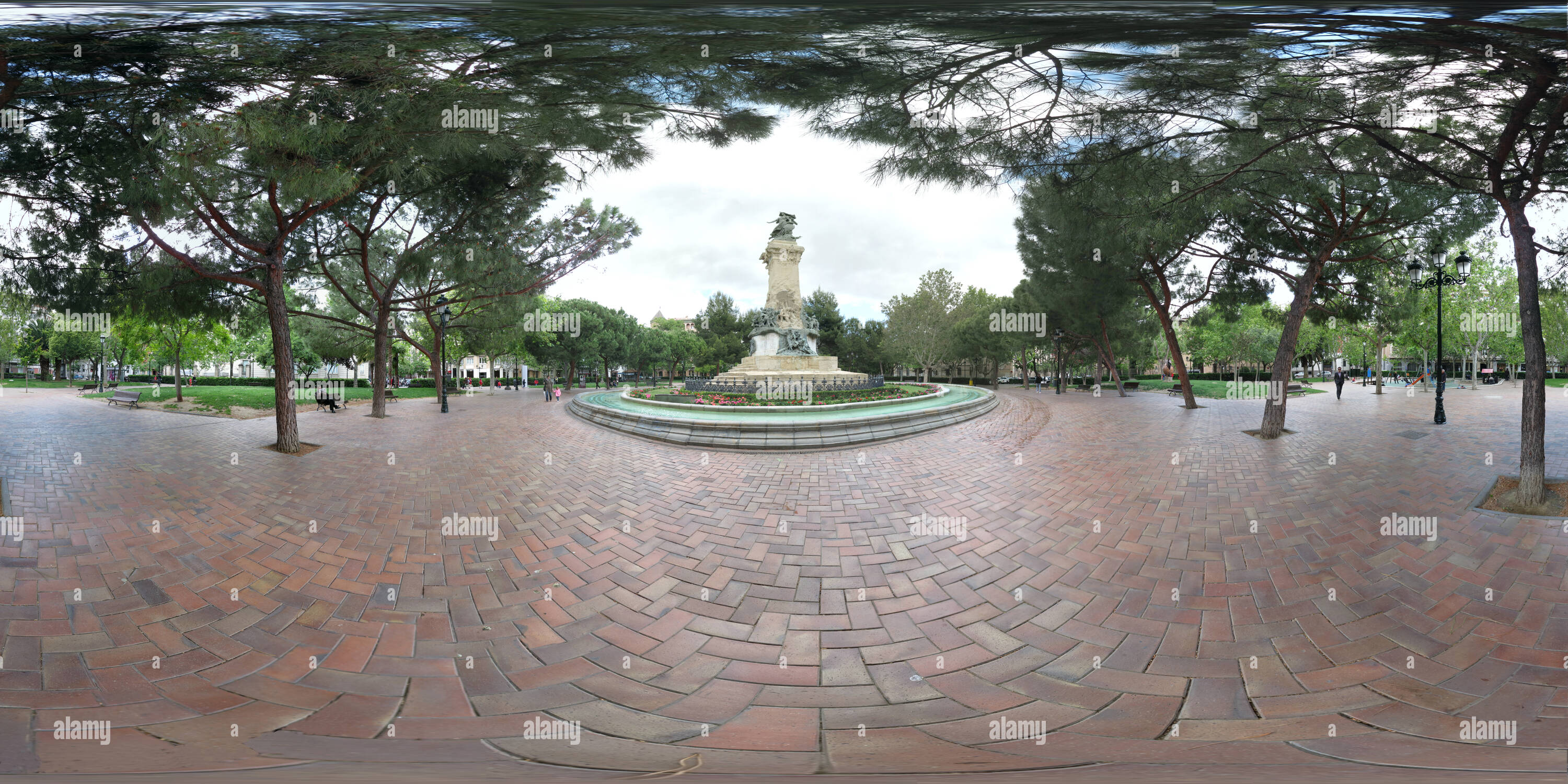 Vue panoramique à 360° de PLAZA LOS SITIOS DE ZARAGOZA