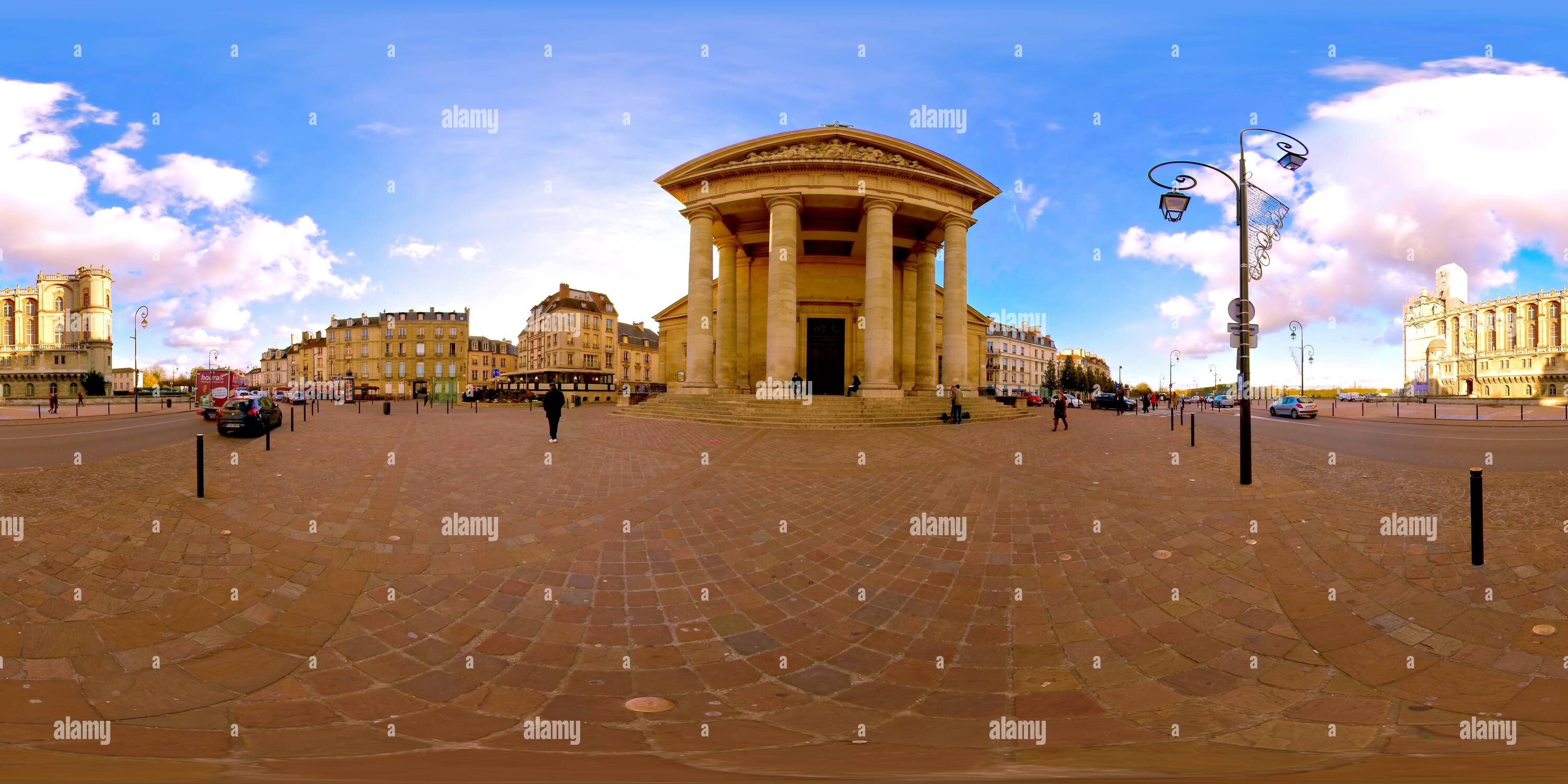 Vue panoramique à 360° de Eglise de Saint Germain en Laye