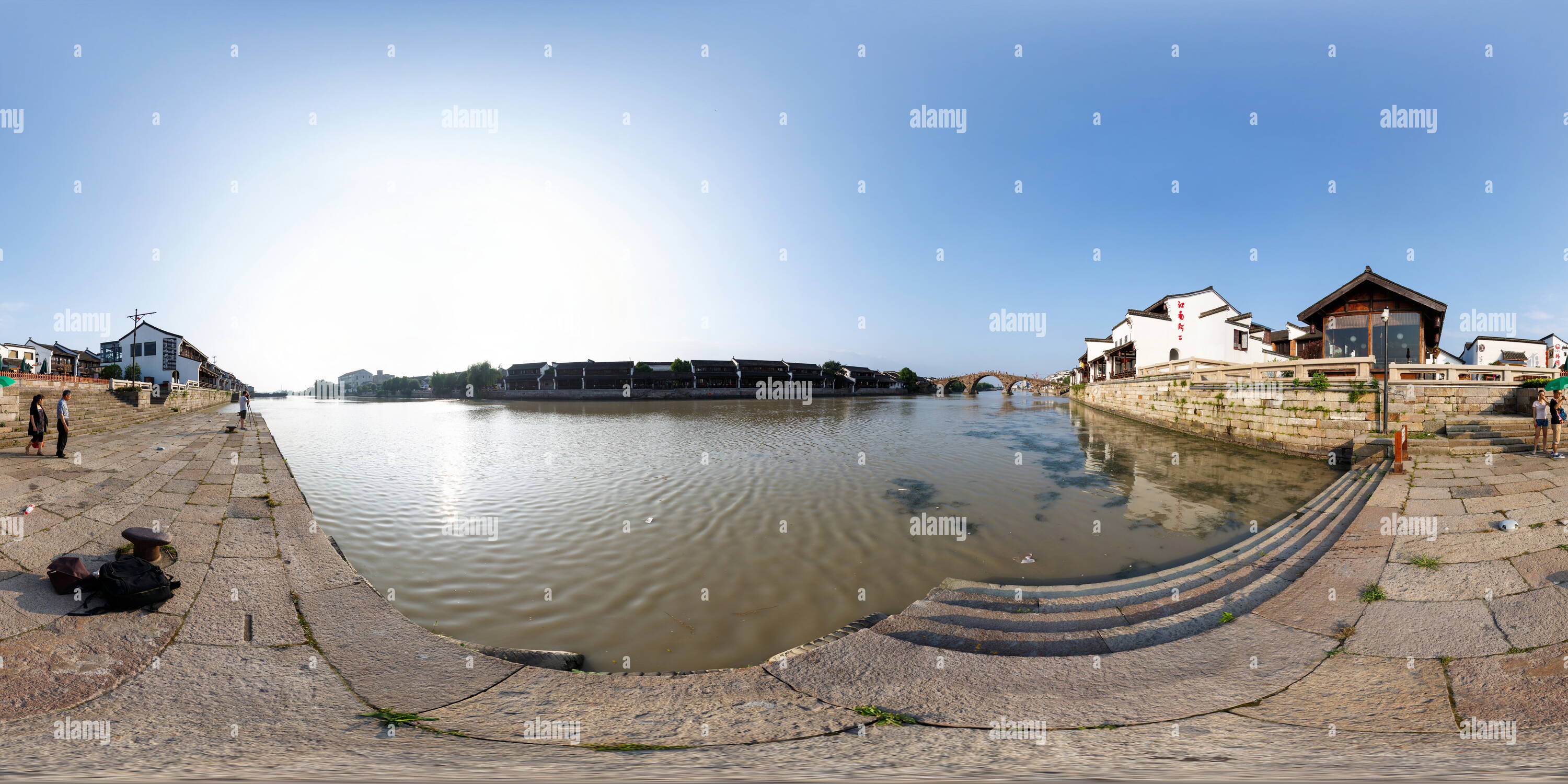 Vue panoramique à 360° de Pont Guangji 05