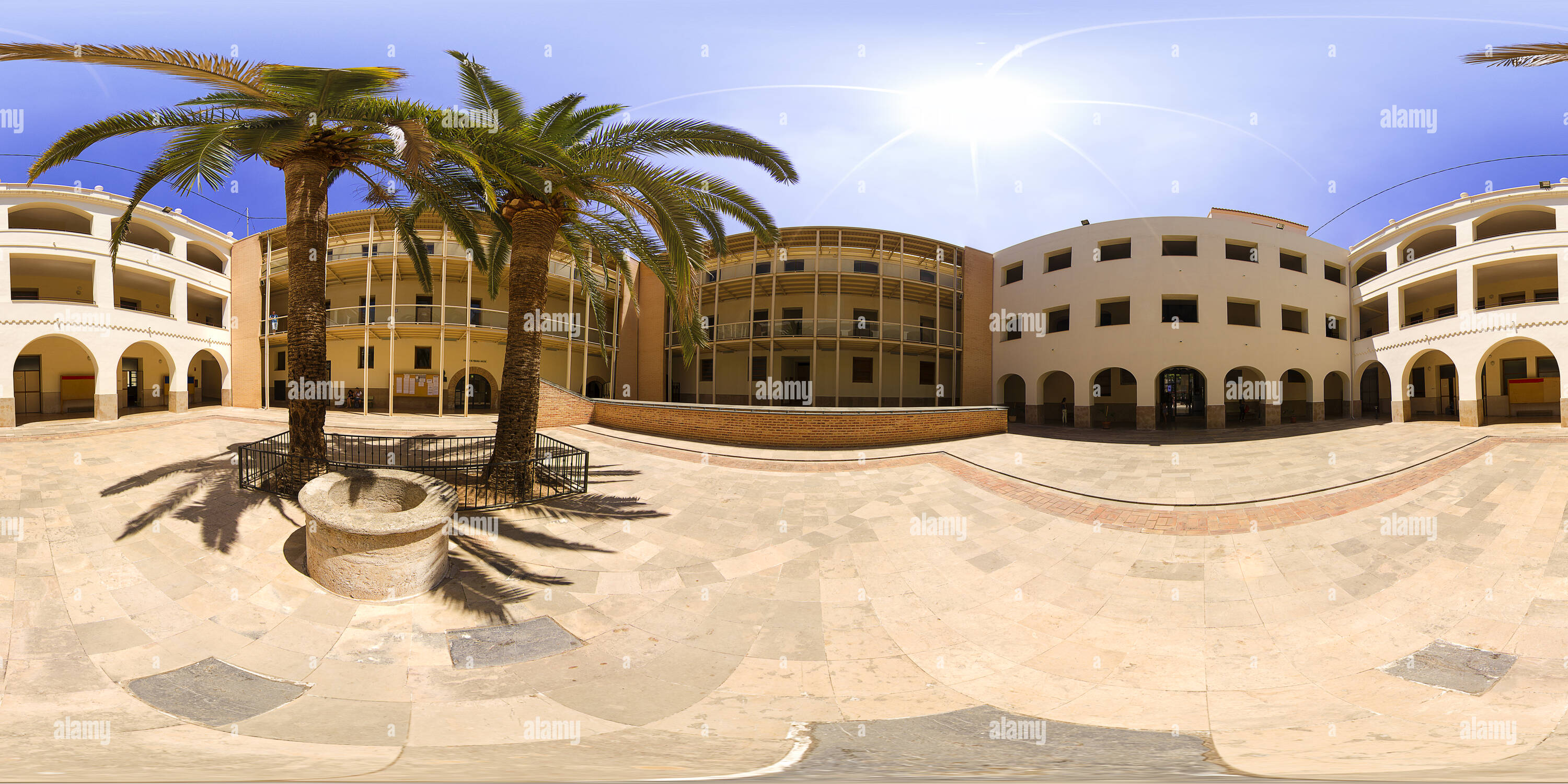 Vue panoramique à 360° de Escola Pia/Uned à Gandía