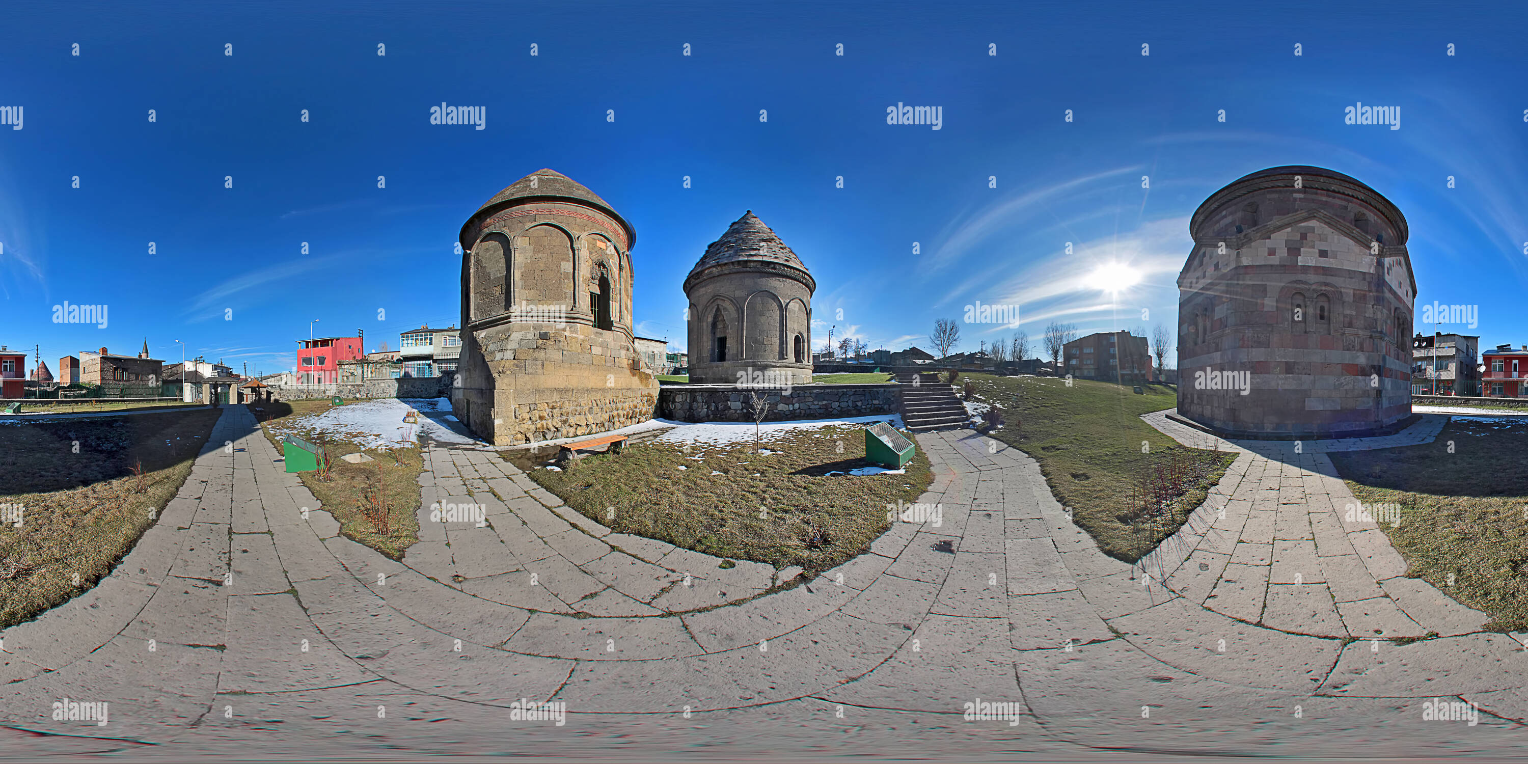 Vue panoramique à 360° de Uc Kumbetler