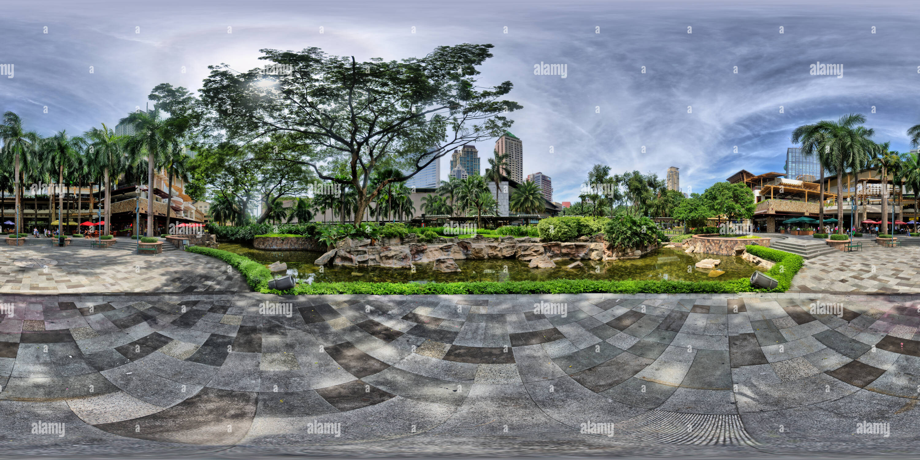 Vue panoramique à 360° de Ceinture verte Mall
