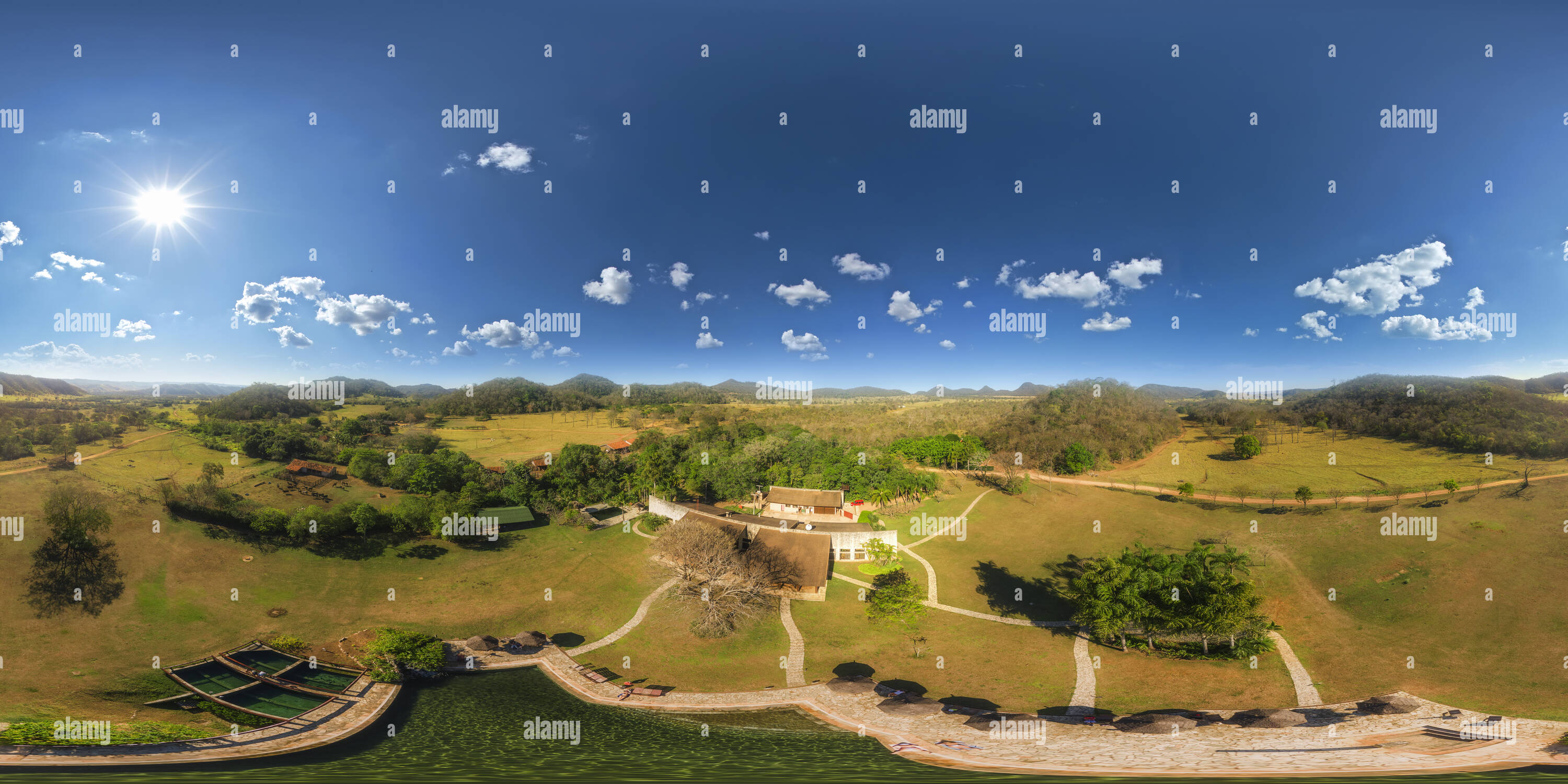 Vue panoramique à 360° de Boca da Onça Receptivo