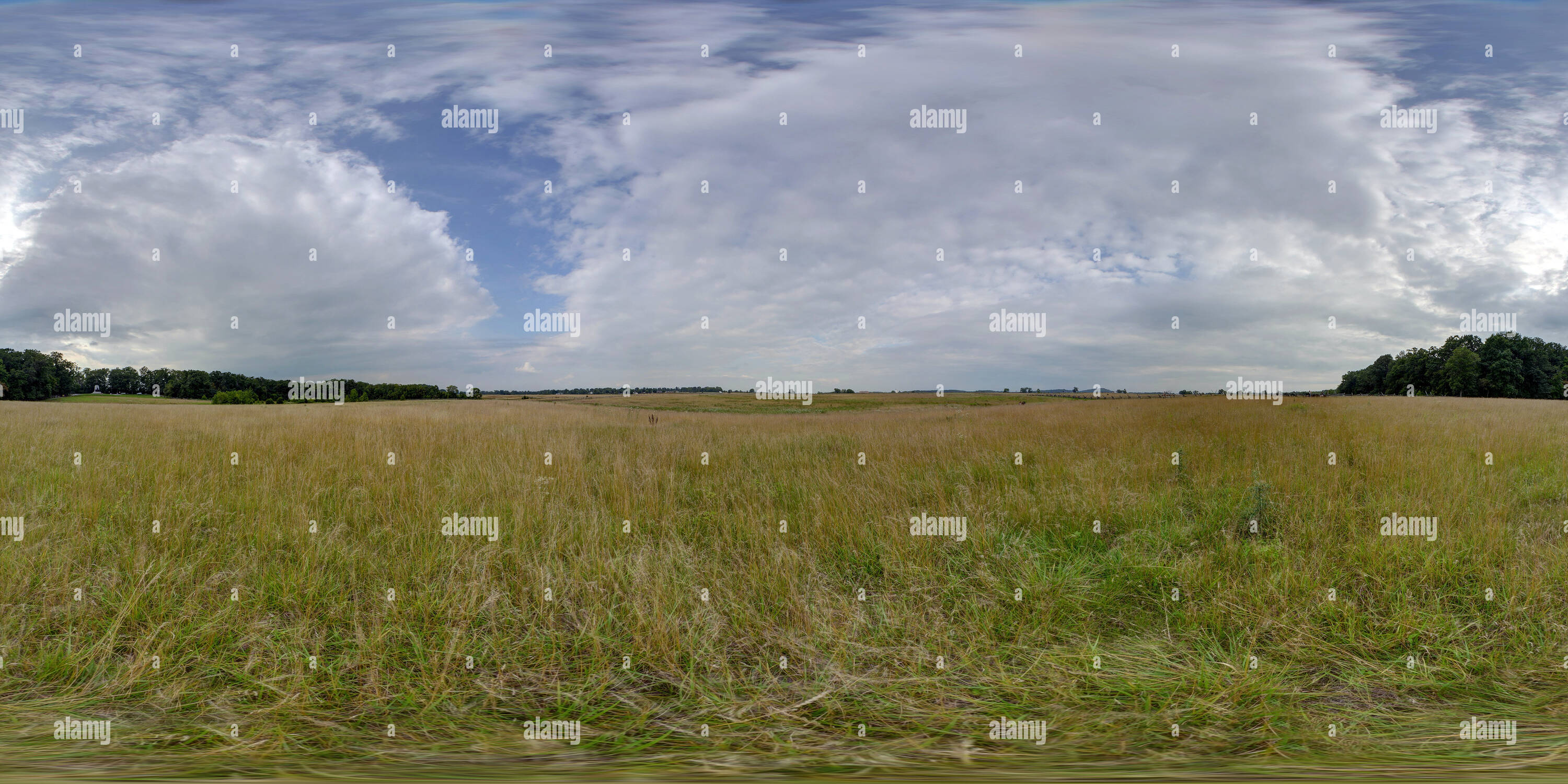 Vue panoramique à 360° de Charge de crête des piquets de séminaire