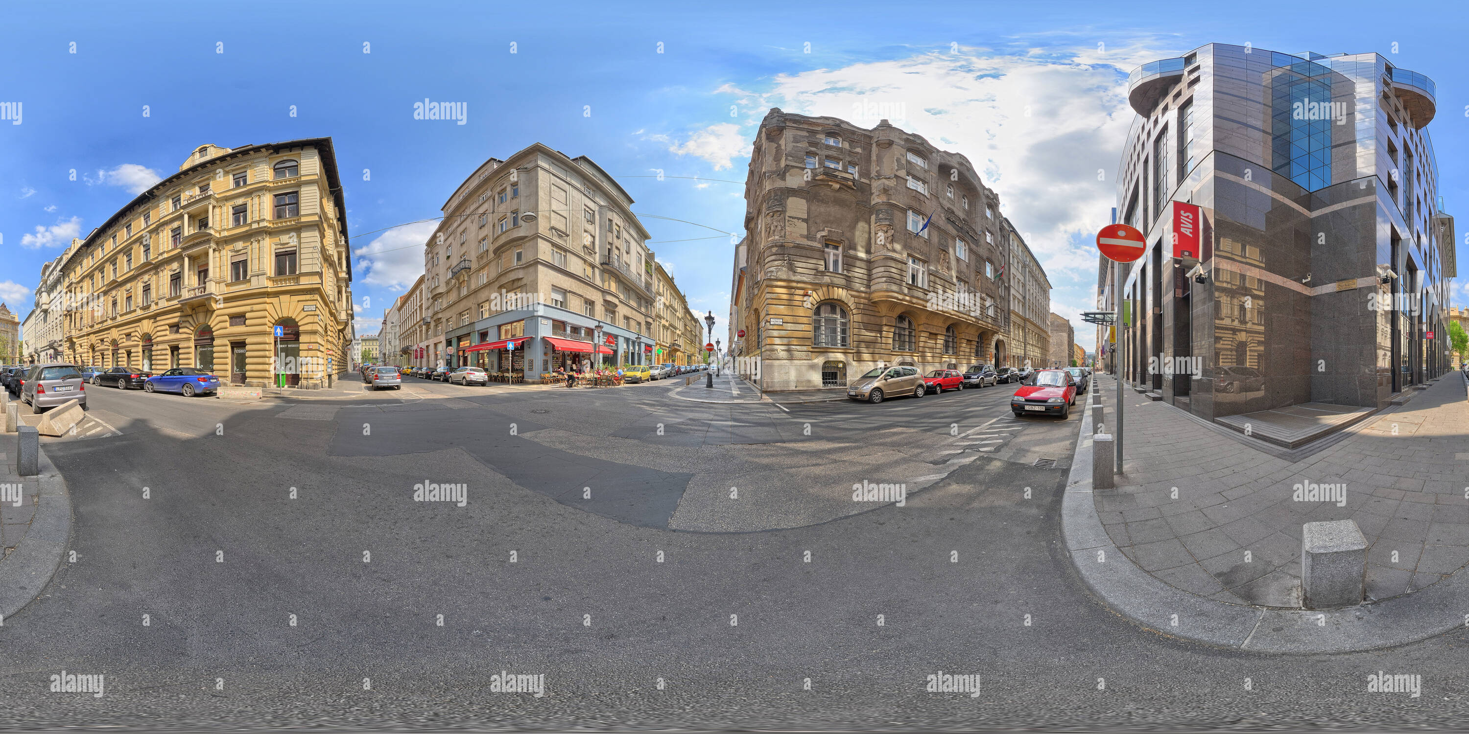 Vue panoramique à 360° de Arany János Budapest St 22