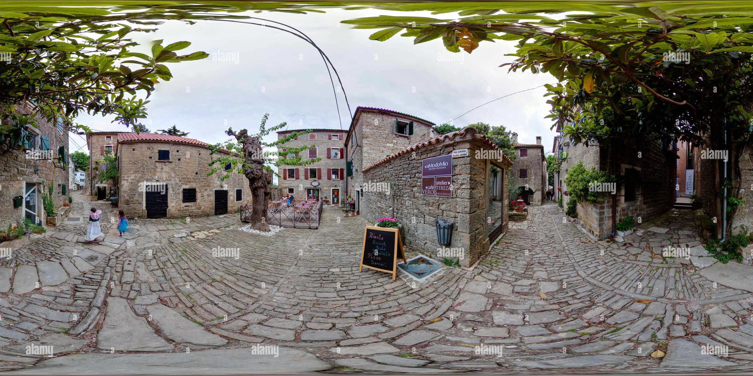 Vue panoramique à 360° de Grožnjan 4