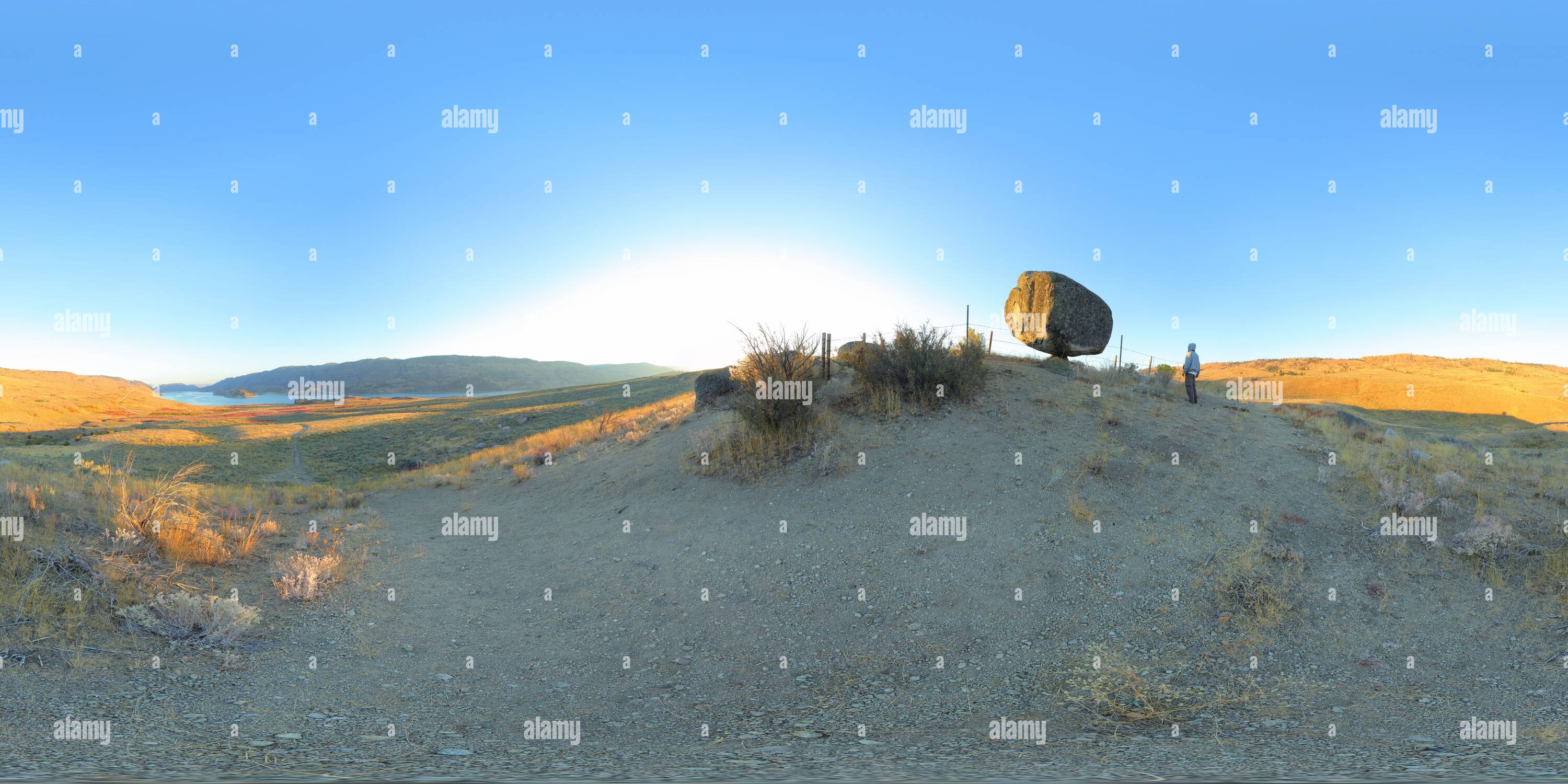 Vue panoramique à 360° de Balance Rock