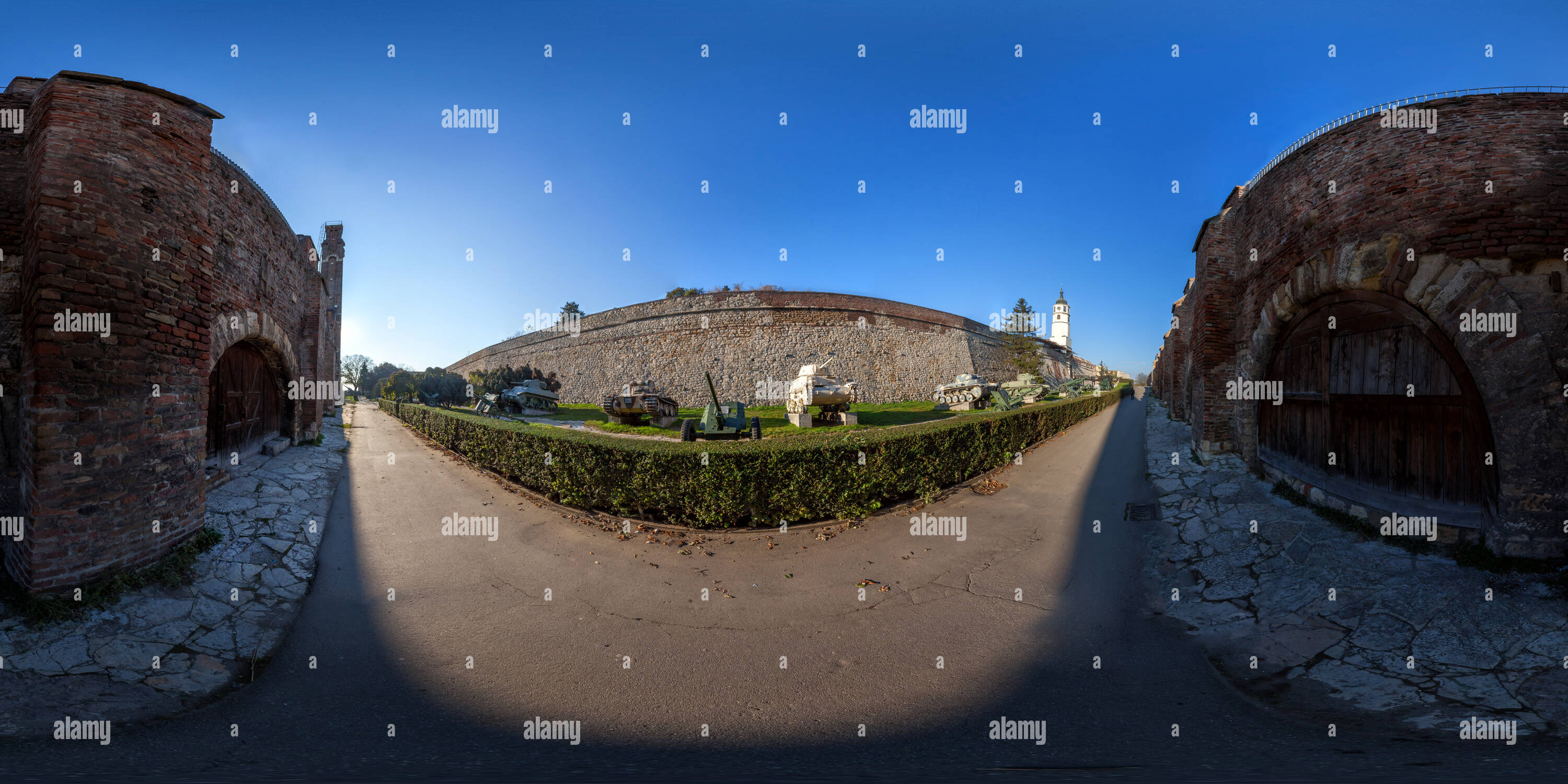 Vue panoramique à 360° de Vojni muzej