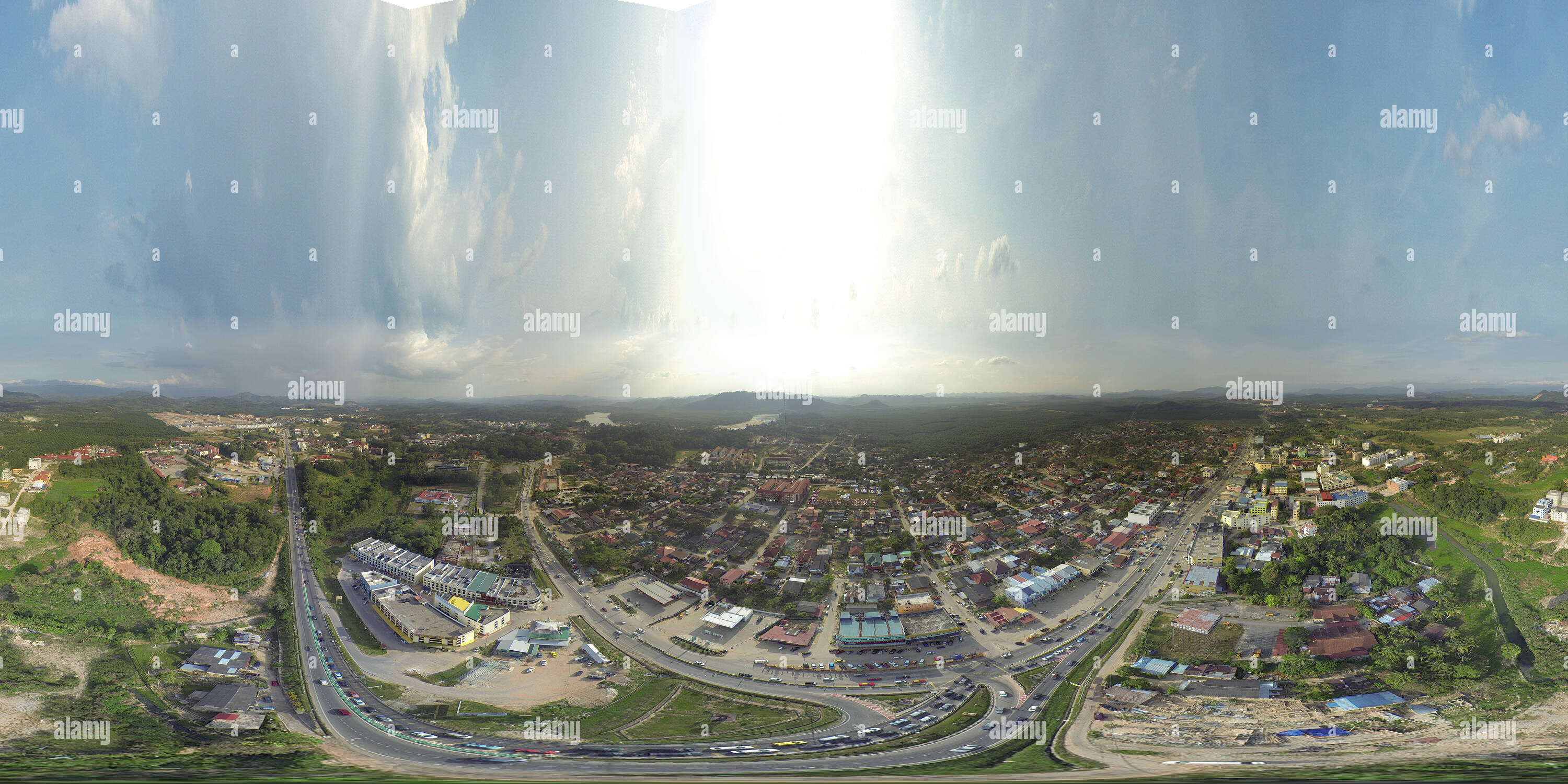 Vue panoramique à 360° de 20150218 F1 Panorama