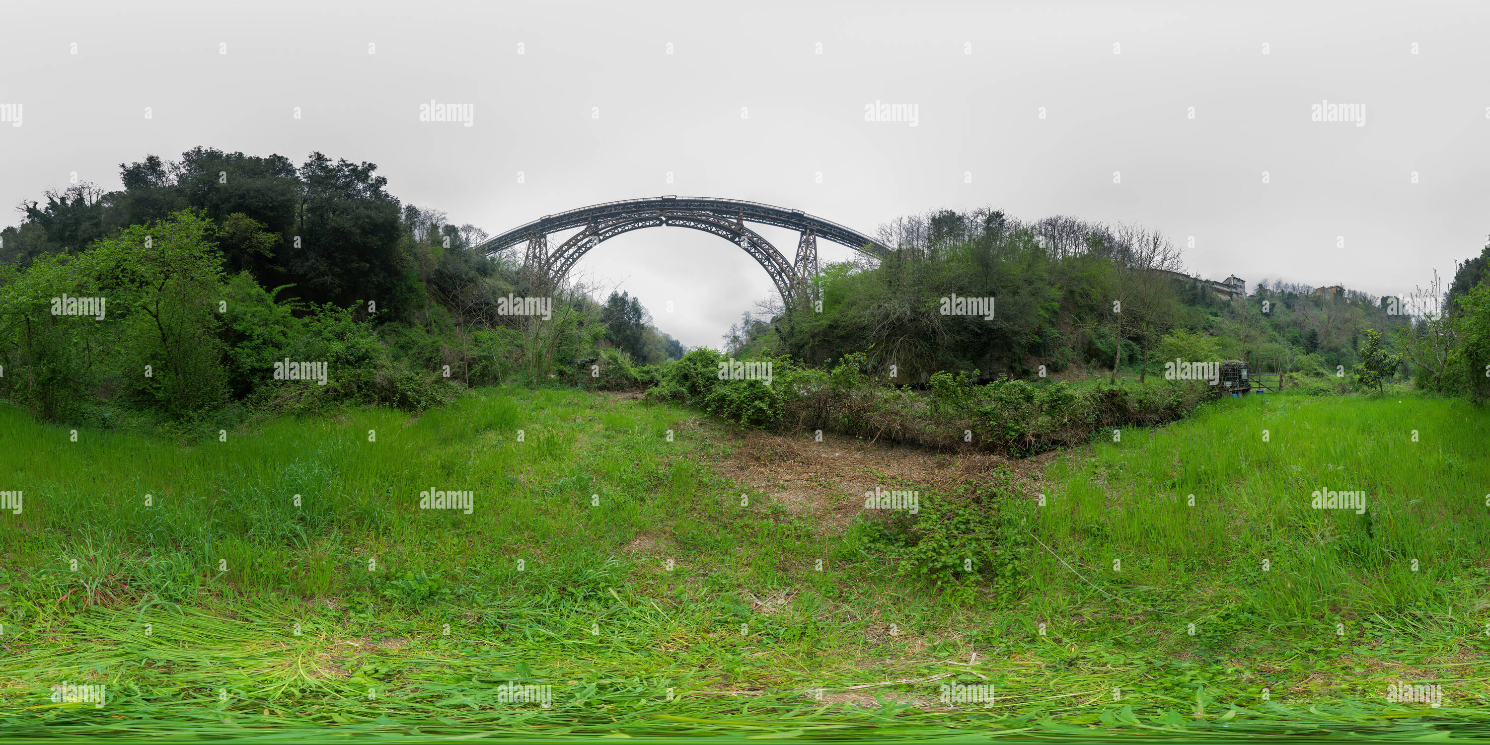 Vue panoramique à 360° de Pont ferroviaire Ronciglione