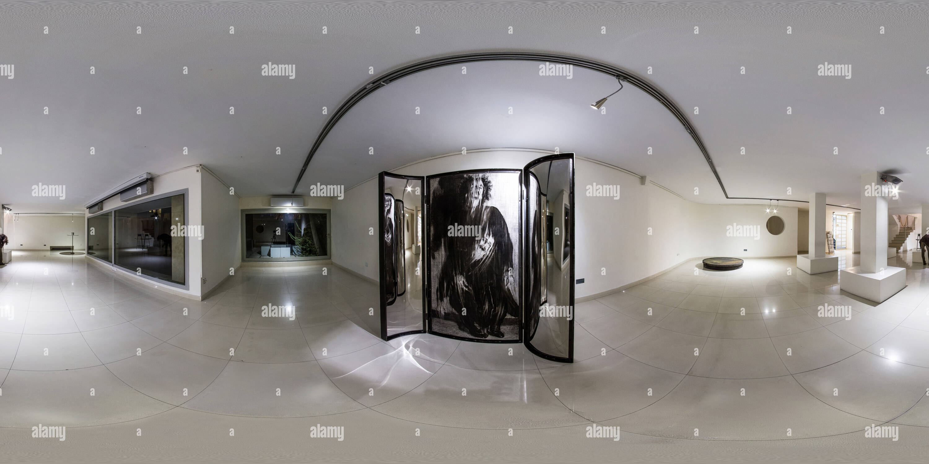 Vue panoramique à 360° de Aaran Art Gallery Dec 2015 Shahryar Hatami 03