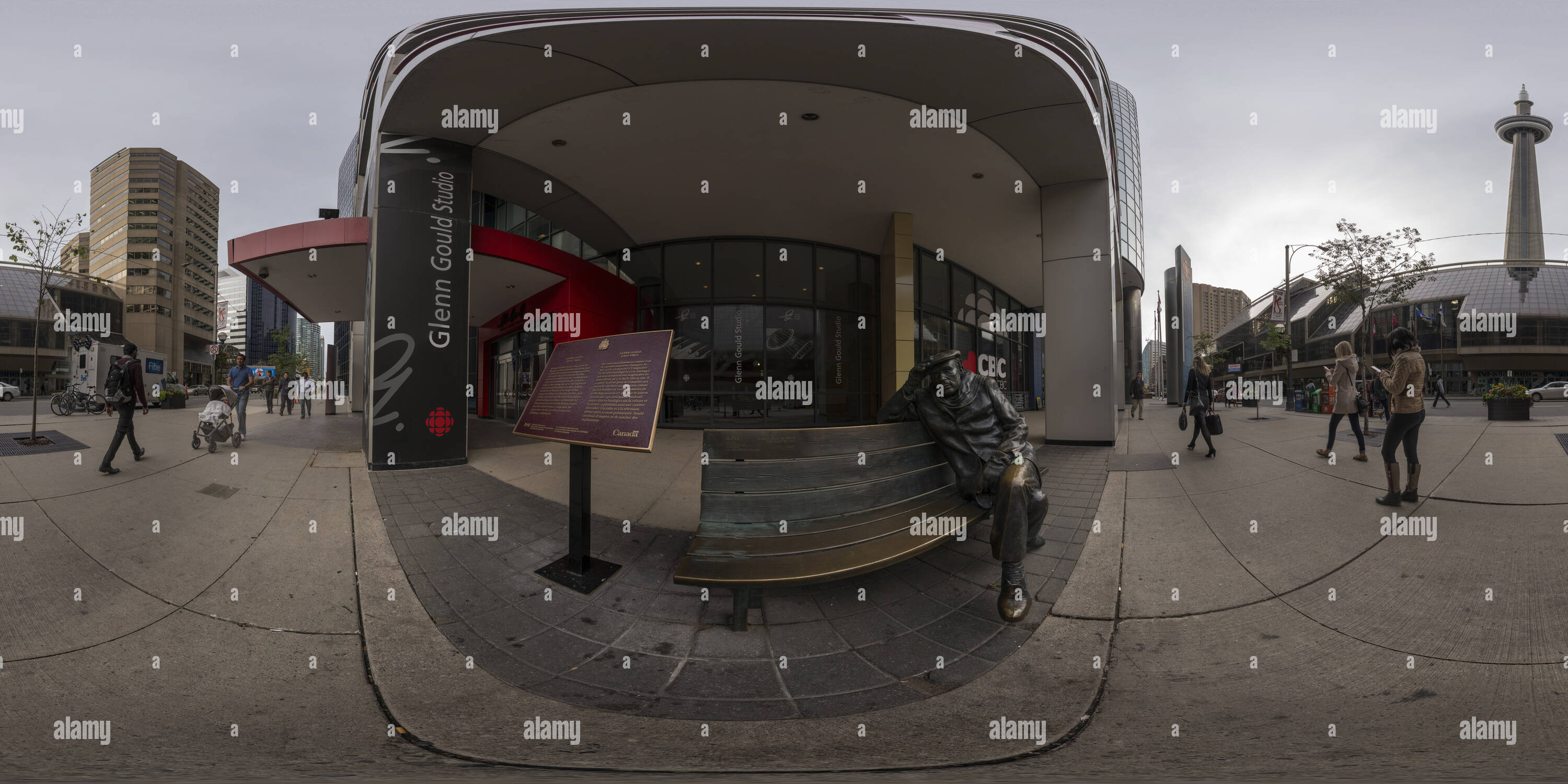 Vue panoramique à 360° de Glenn Gould Studio