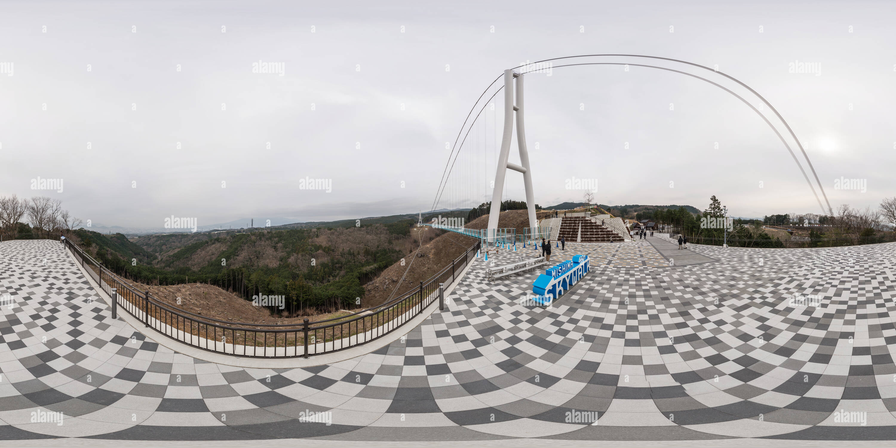 Vue panoramique à 360° de Extrémité sud SKYWALK Mishim