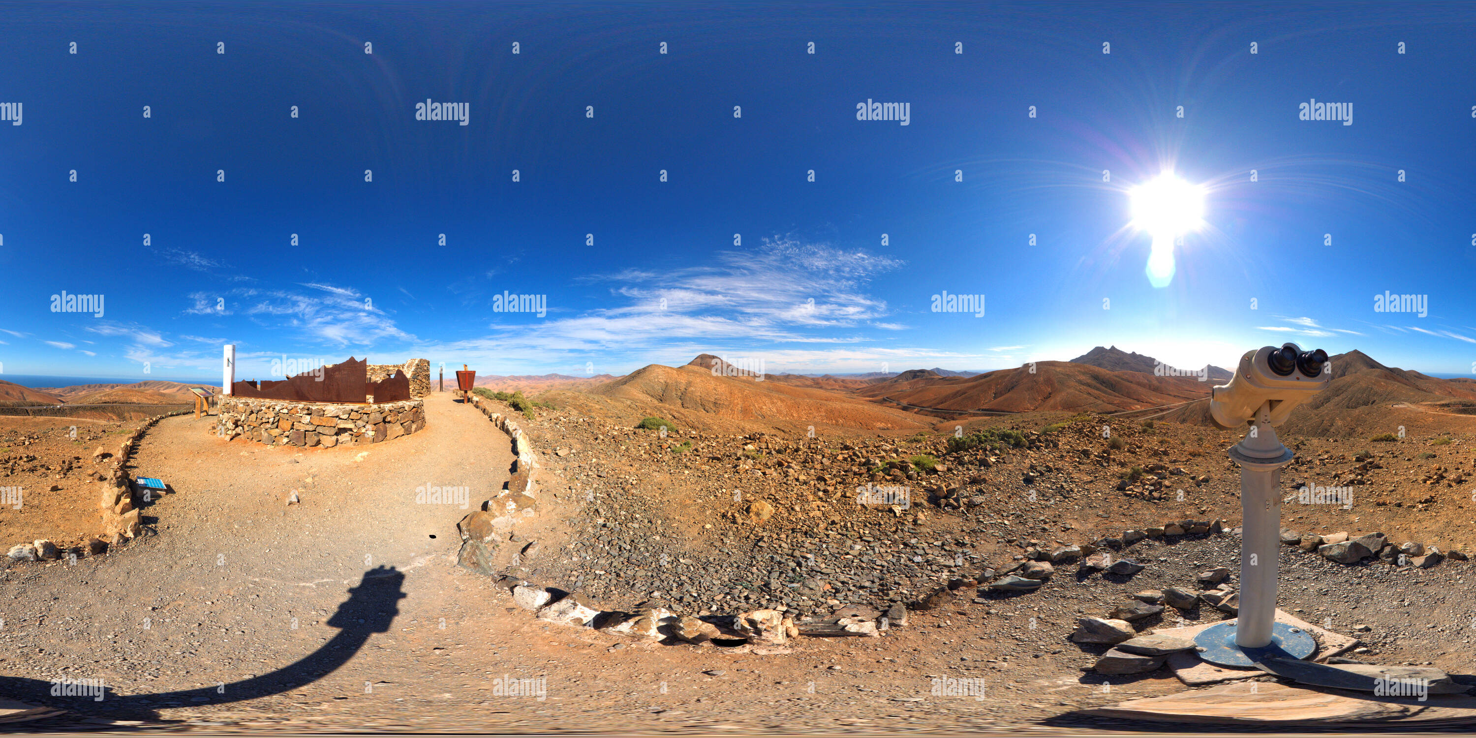 Vue panoramique à 360° de Montaña Cardón 01