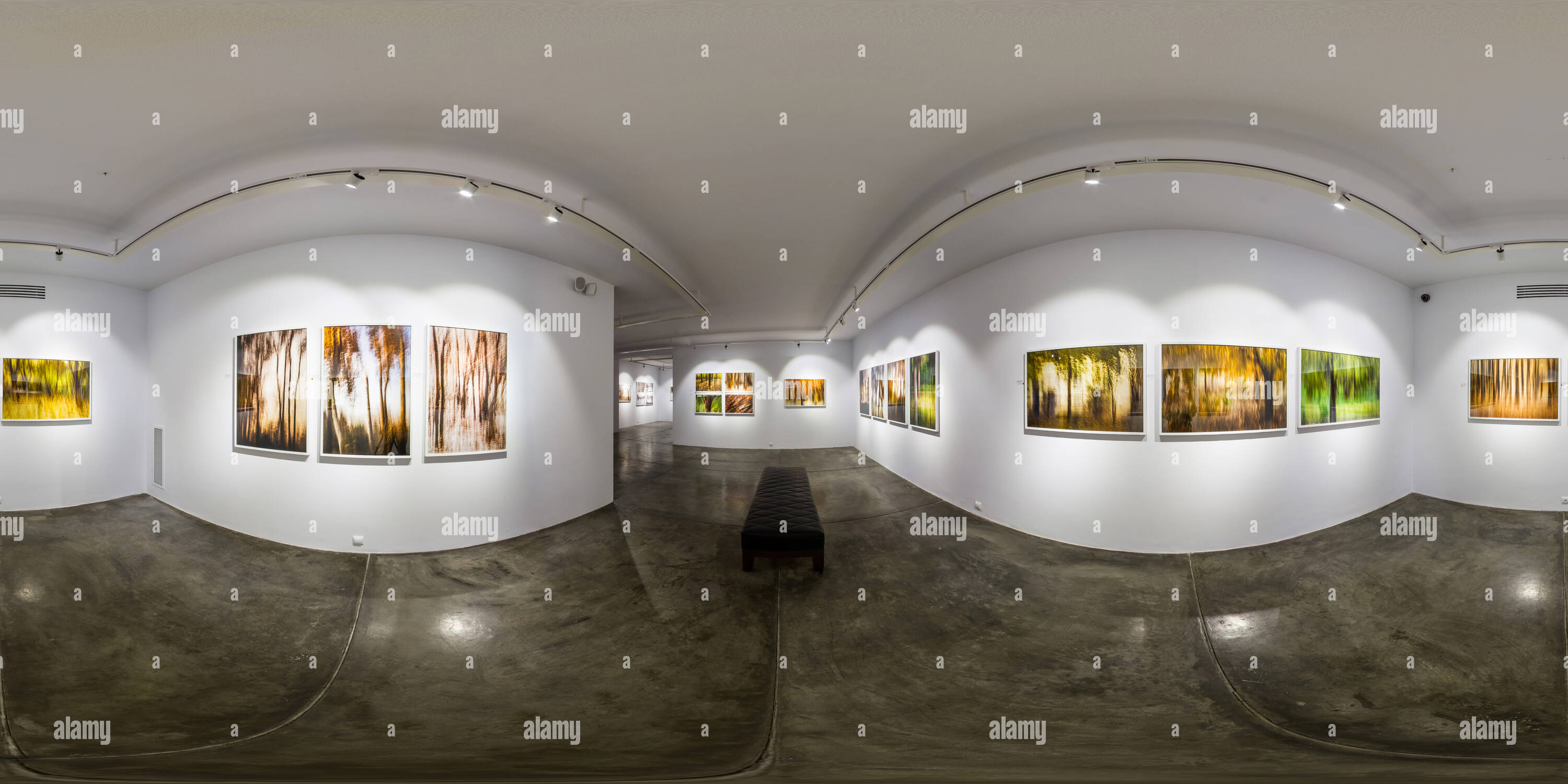 Vue panoramique à 360° de Shirin Art Gallery Apr 2016 Hossein Amir Heshmati Le Pays des Jardins des fantasmes 04