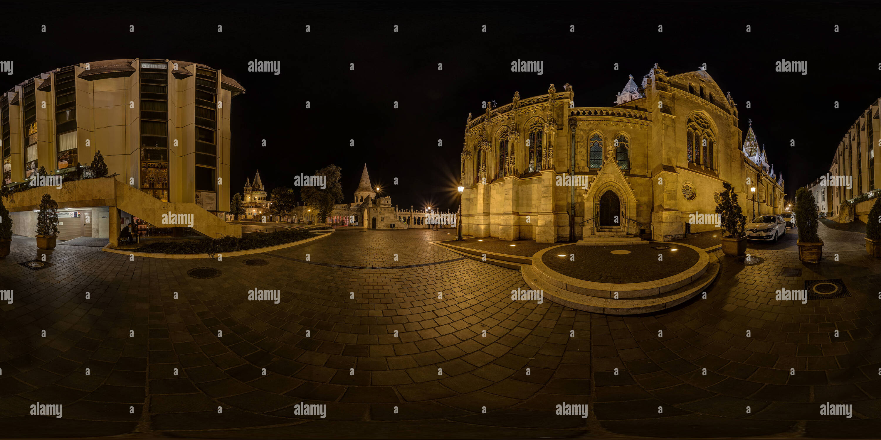 Vue panoramique à 360° de Bastion des Pêcheurs le Bastion des Pêcheurs 05