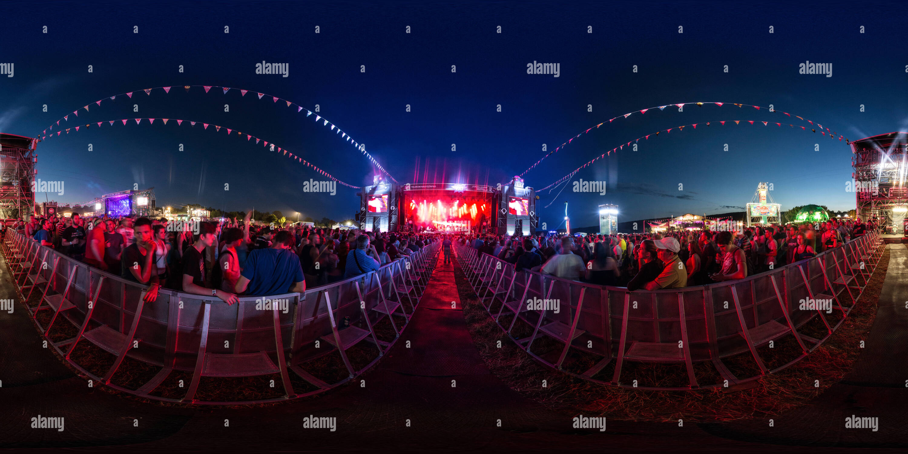 Vue panoramique à 360° de Balaton Sound Festival 2016 Nappall v 35