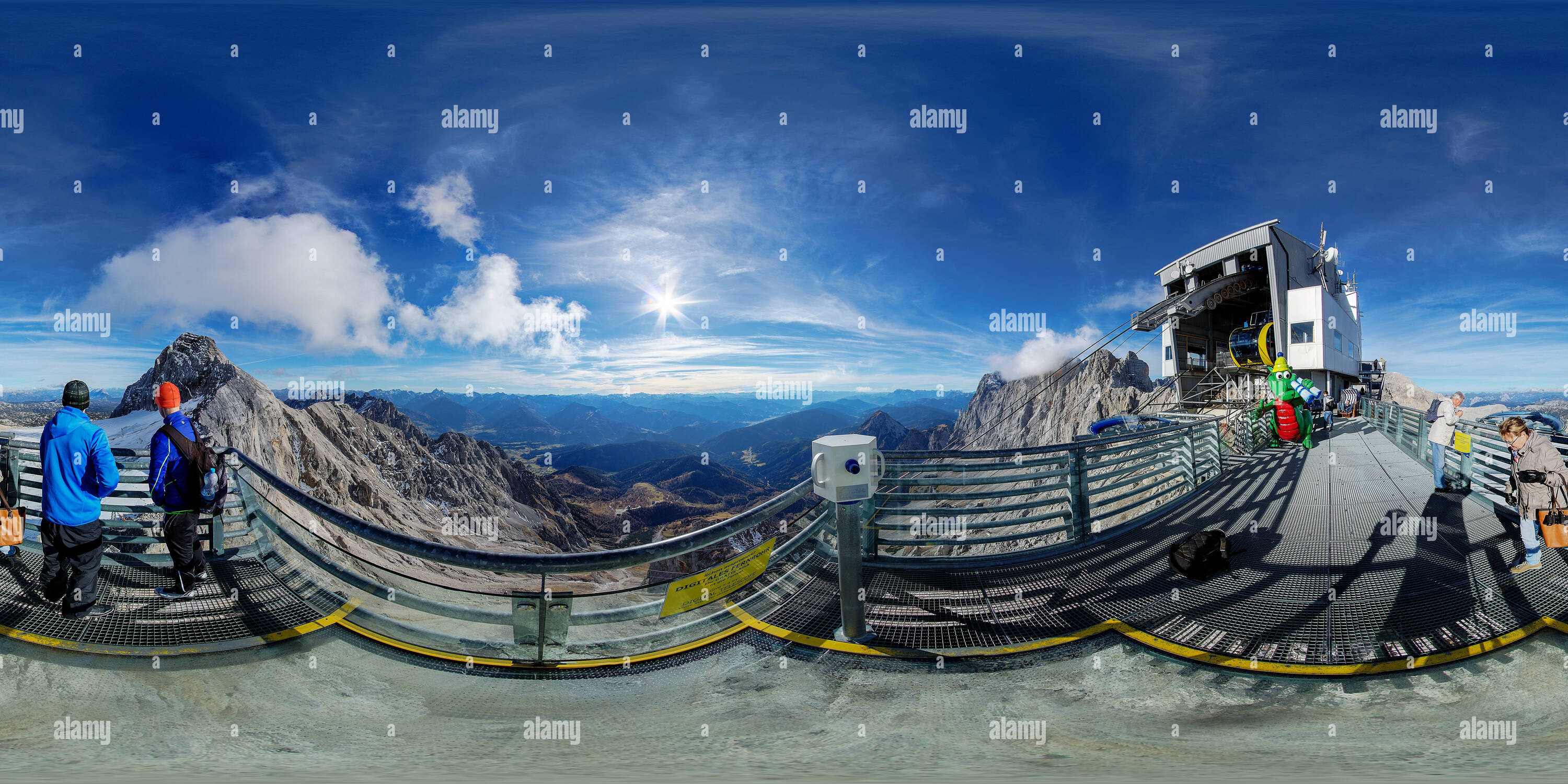 Vue panoramique à 360° de Dachstein glacier de Dachstein 29