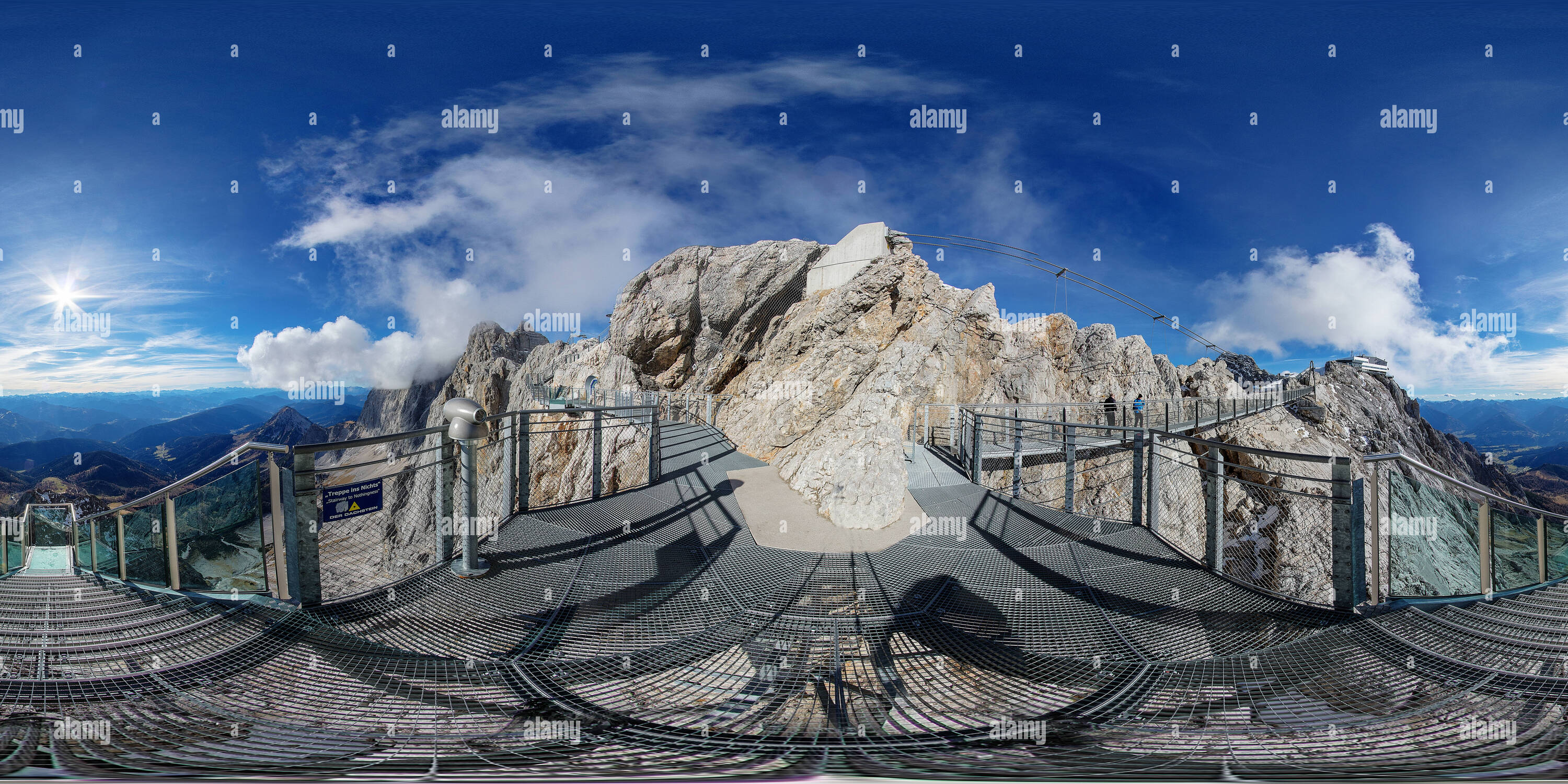 Vue panoramique à 360° de Dachstein glacier de Dachstein 21