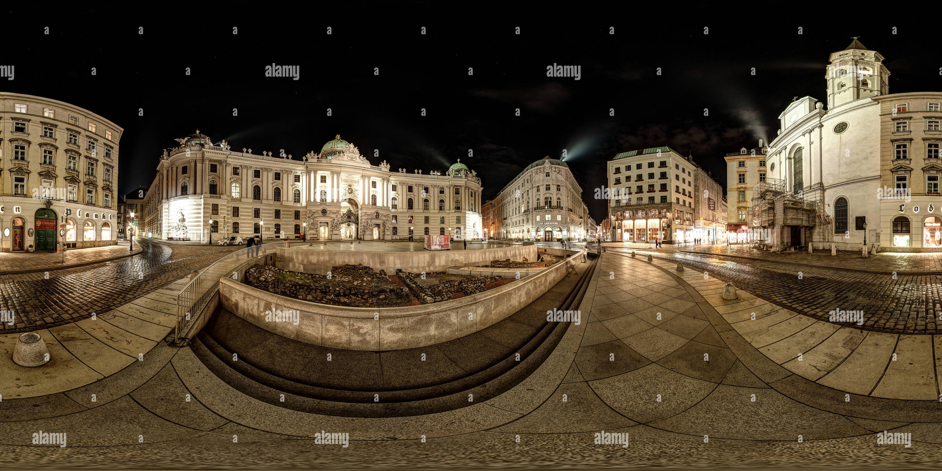 Vue panoramique à 360° de Visite de la ville de Wien Vienne 27