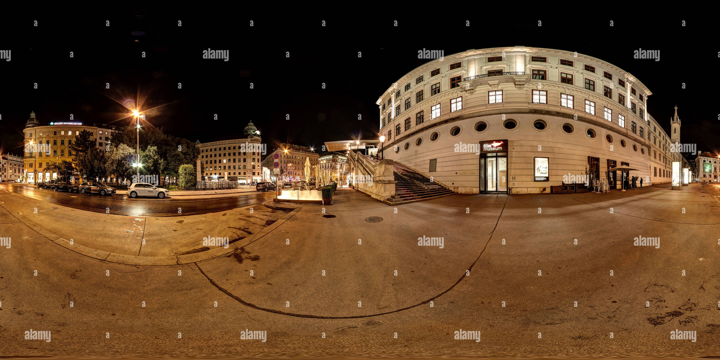 Vue panoramique à 360° de Visite de la ville de Wien Vienne 28