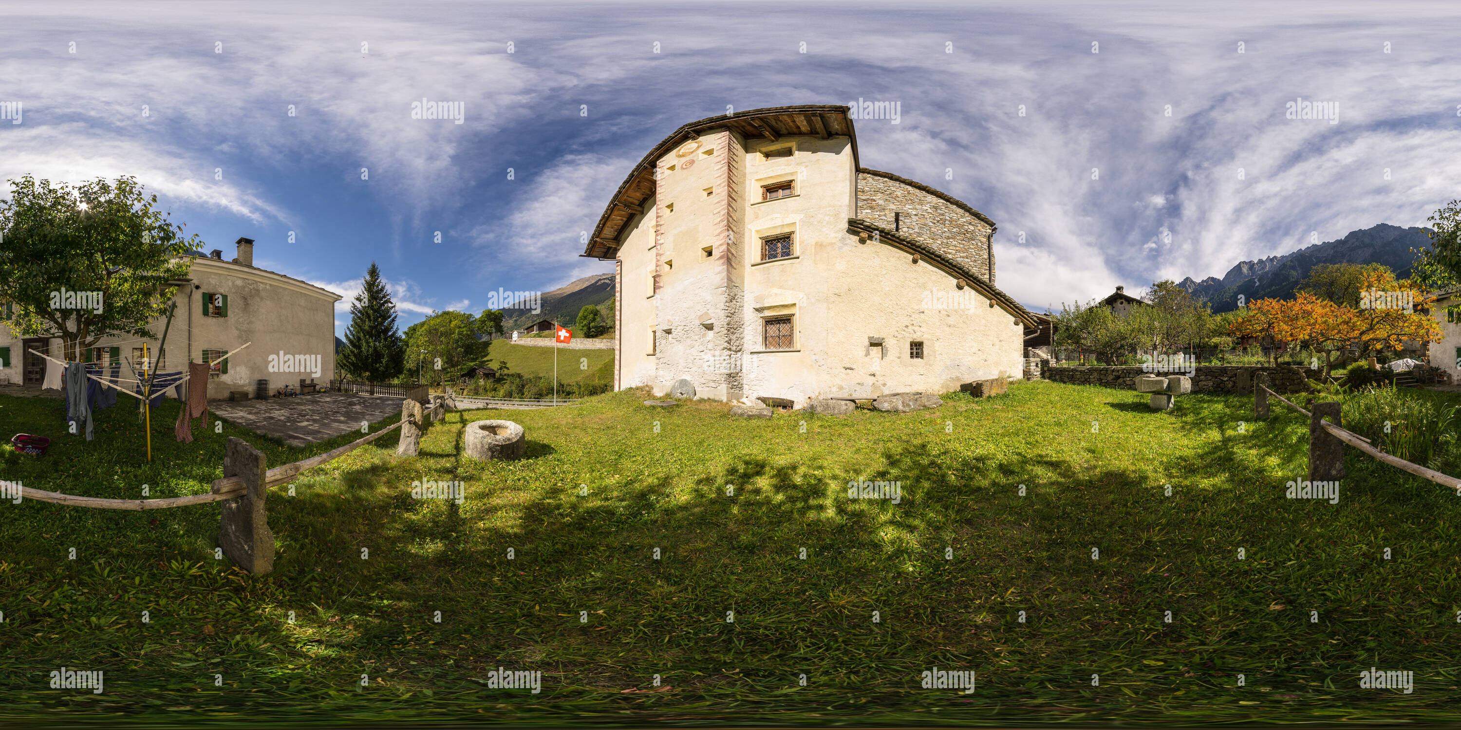 Vue panoramique à 360° de Un GIiacometti Alberto Casa 2