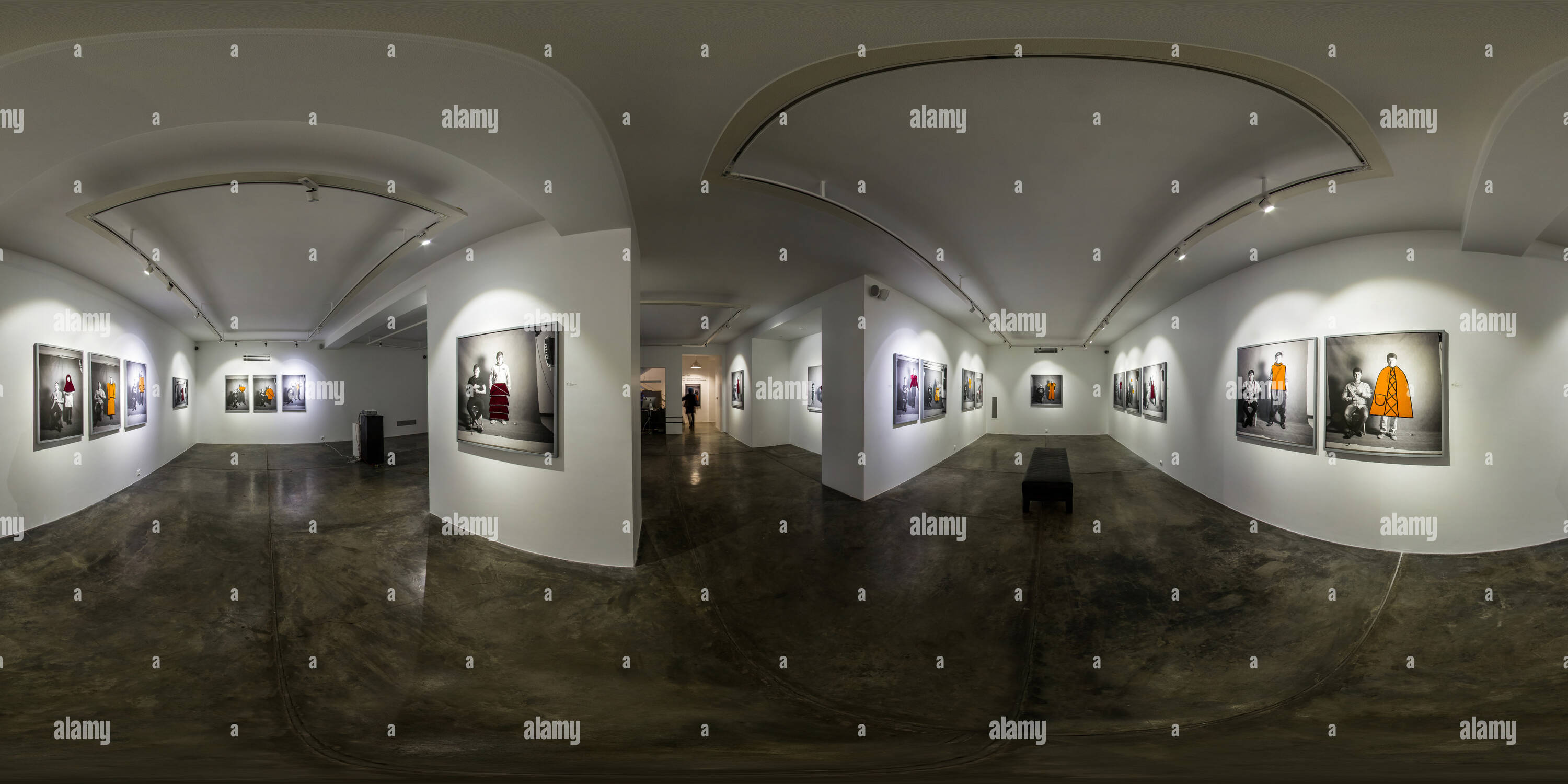 Vue panoramique à 360° de Shirin Art Gallery Apr 2017 Emitis Abbasioun Soltani Mohammad Amin Pour Eskandarian Salam 03