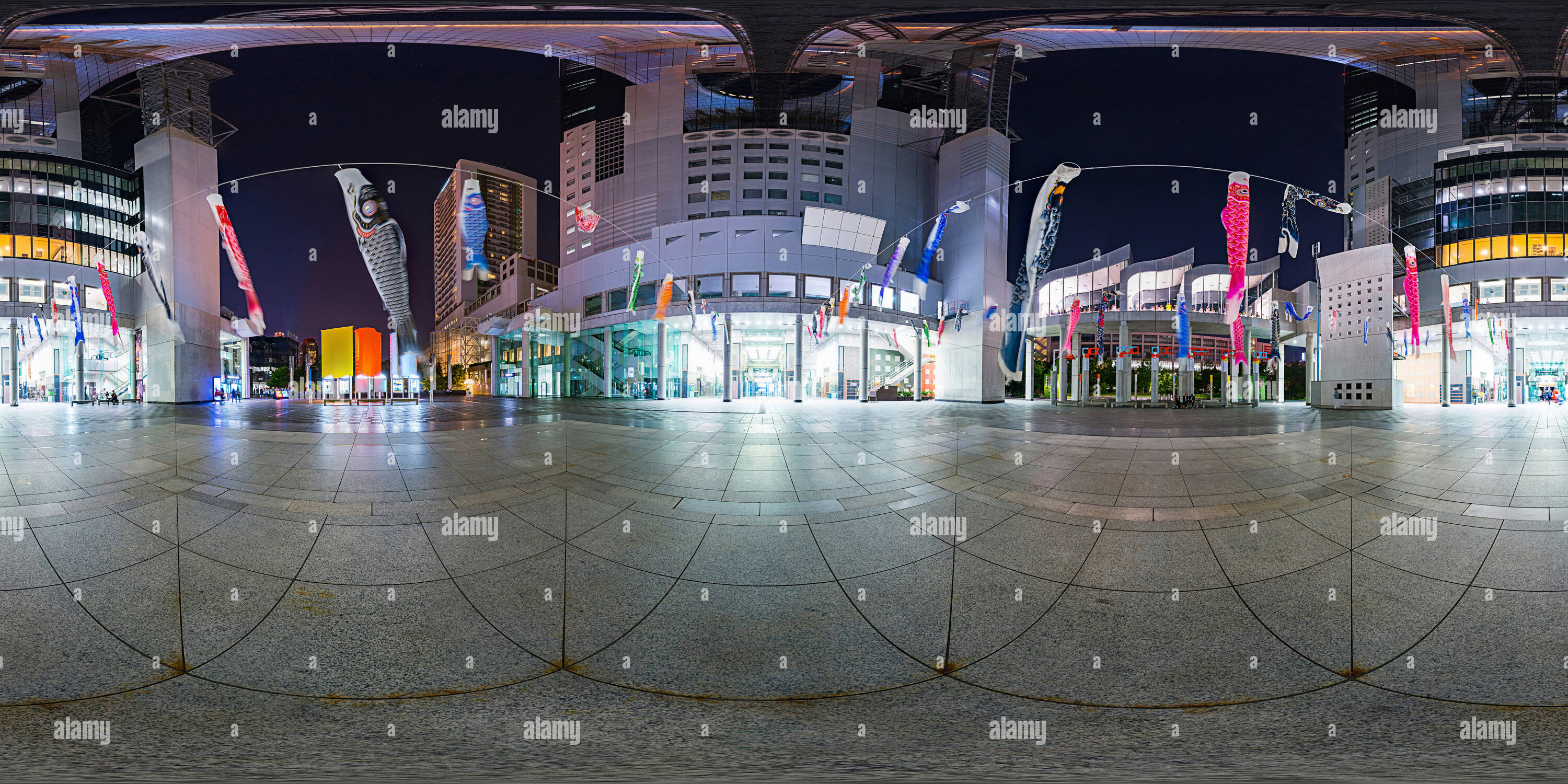 Vue panoramique à 360° de Umeda Sky Building