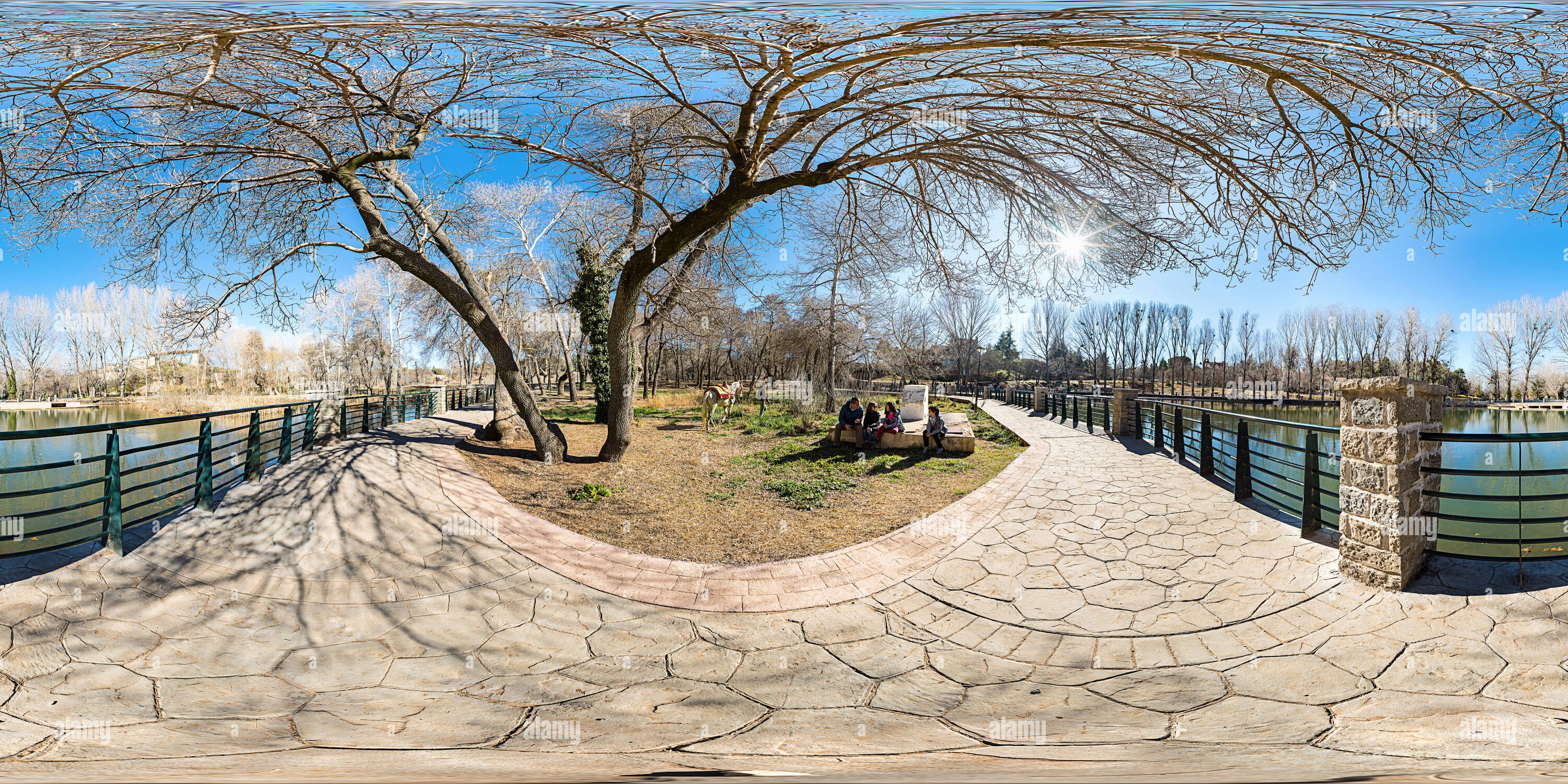 Vue panoramique à 360° de Ifrane Lake Park