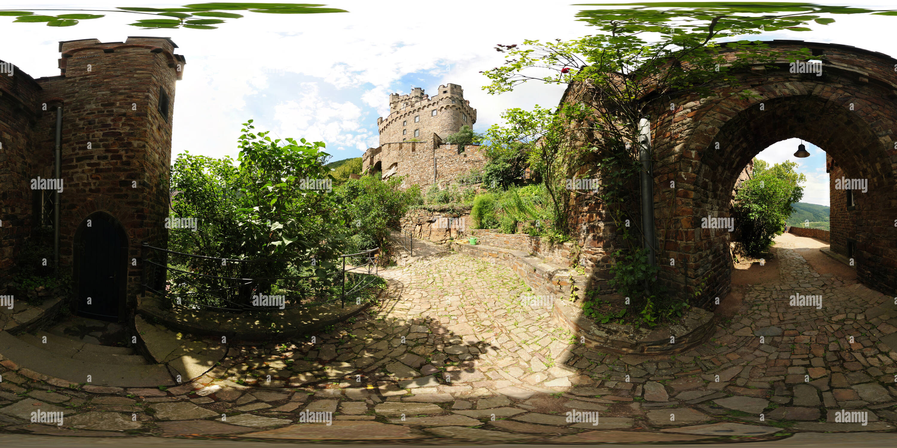 Vue panoramique à 360° de Château Sooneck