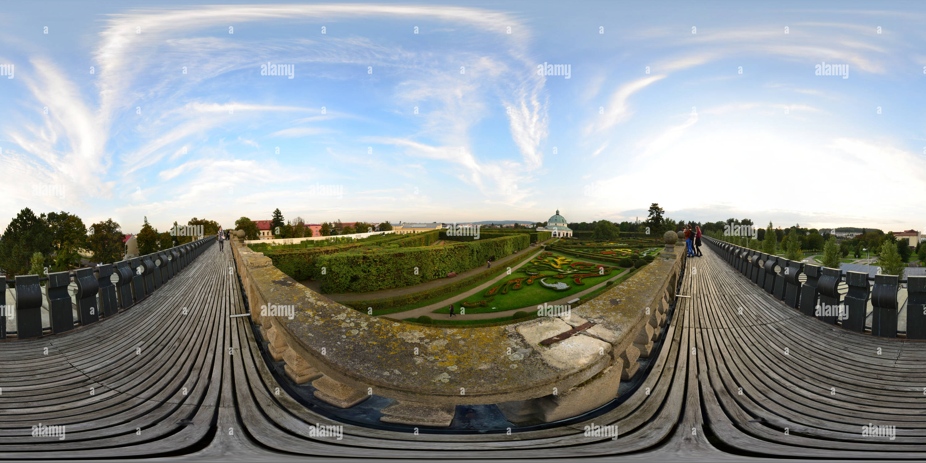 Vue panoramique à 360° de Výhled Květnou zahradu na