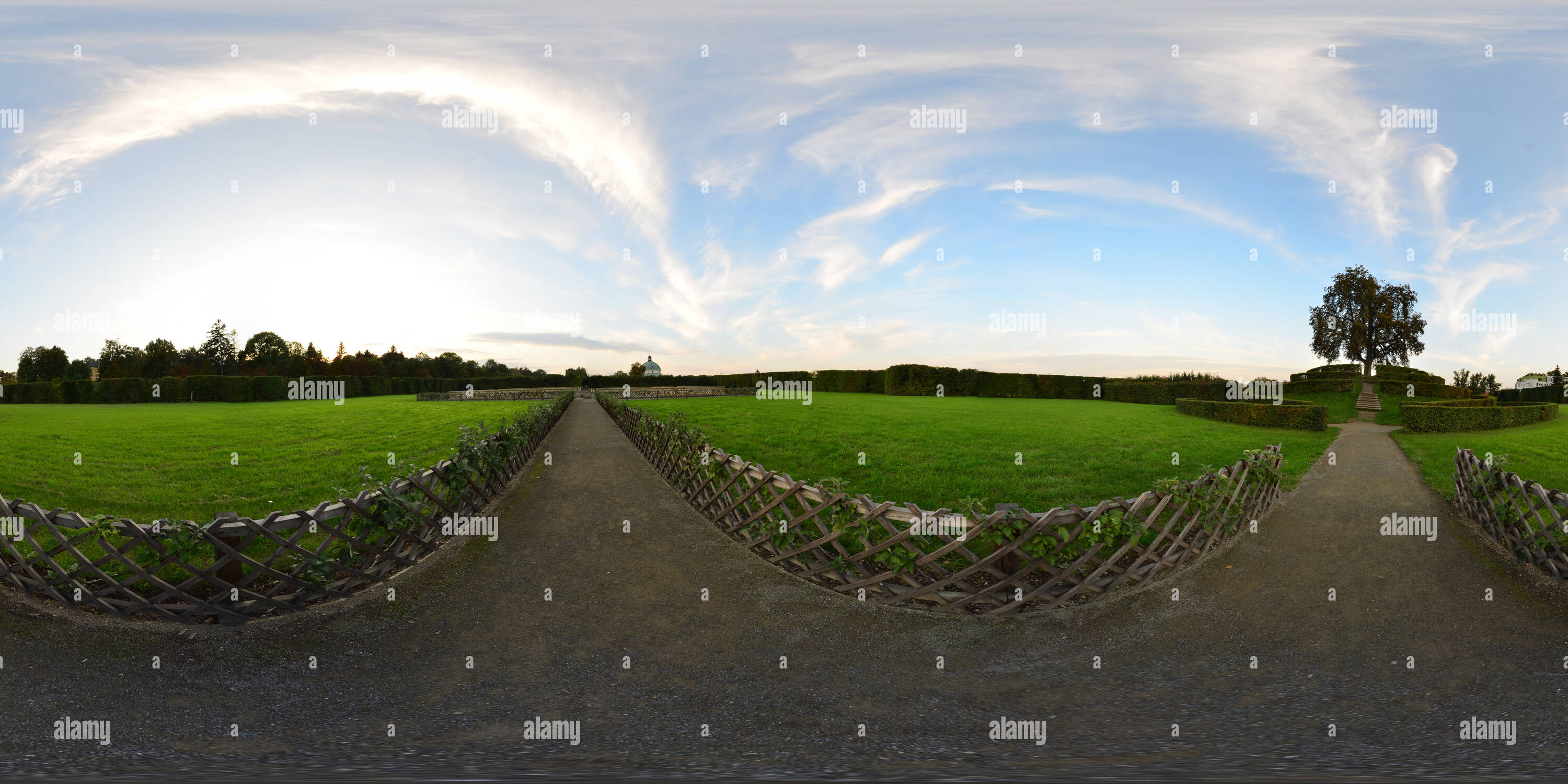 Vue panoramique à 360° de Květná zahrada