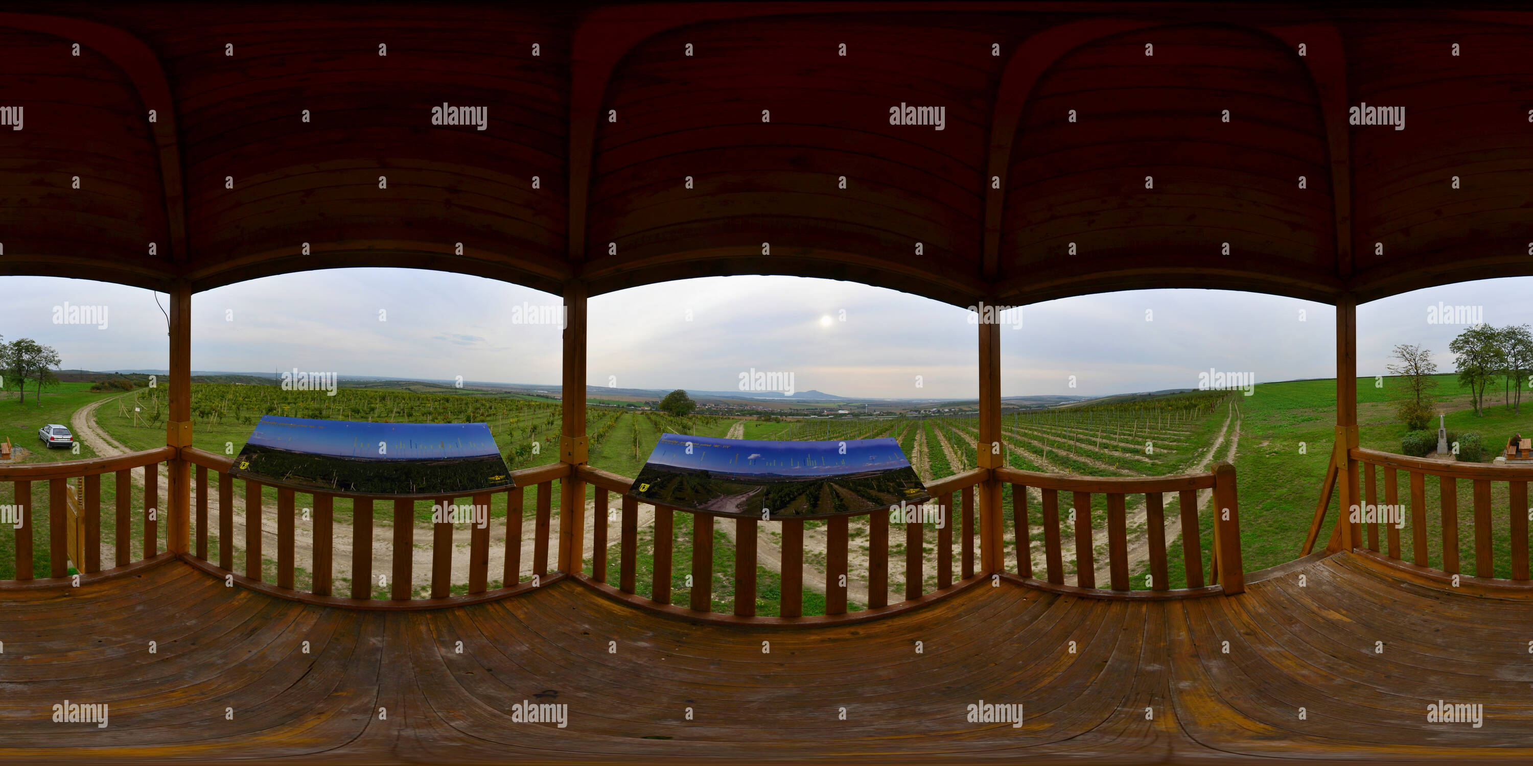 Vue panoramique à 360° de U Obrázku Vyhlídka