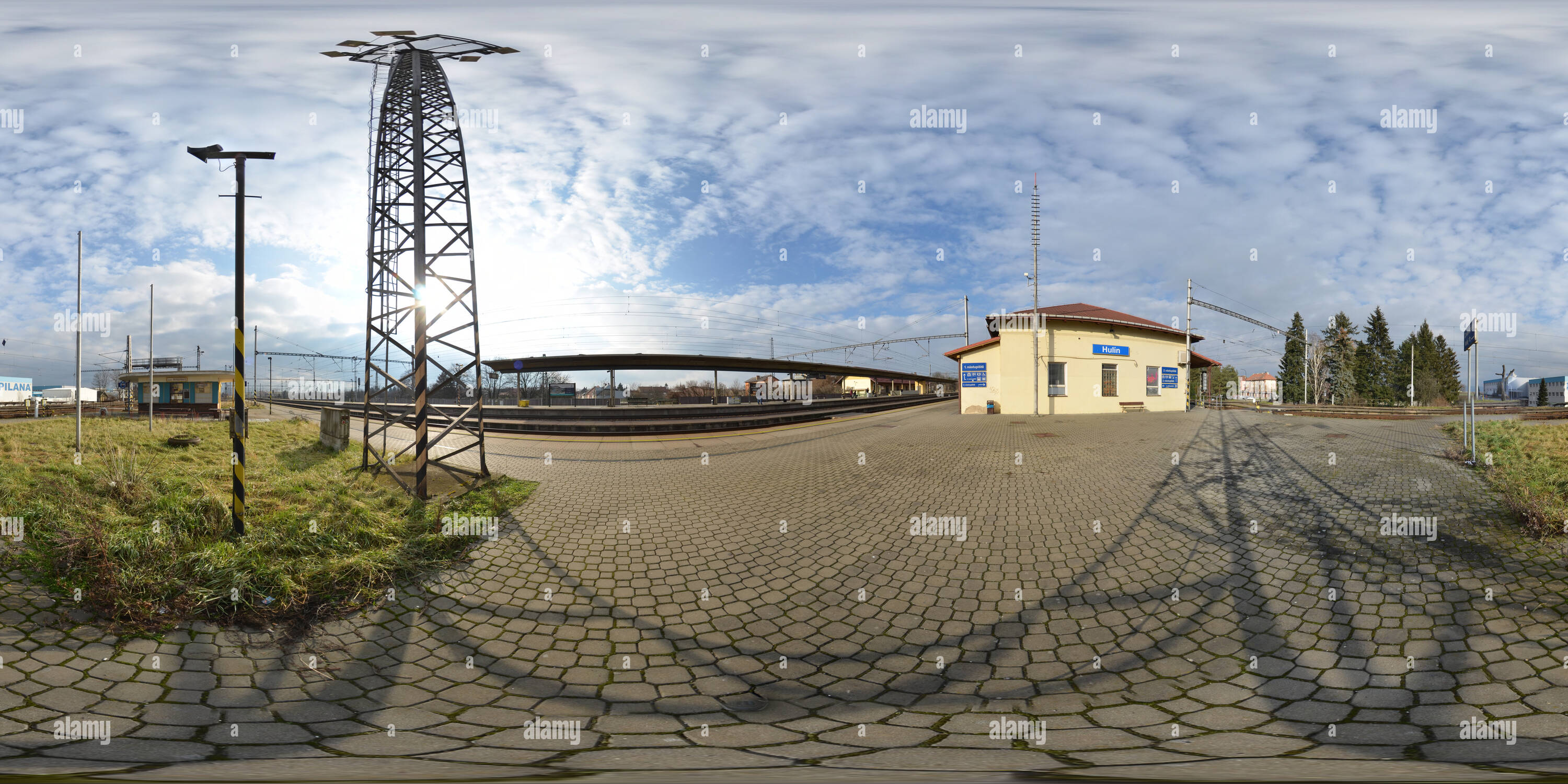 Vue panoramique à 360° de Vlakové nádraží Hulín
