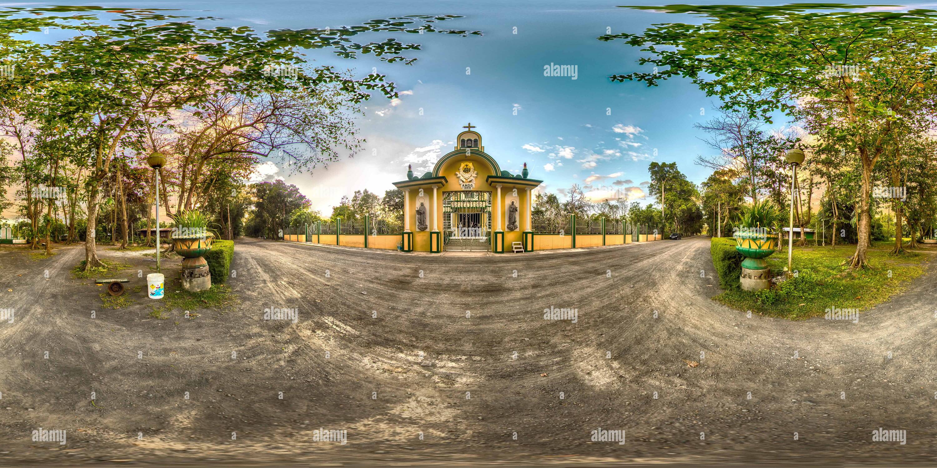 Vue panoramique à 360° de Villa Escudero Church