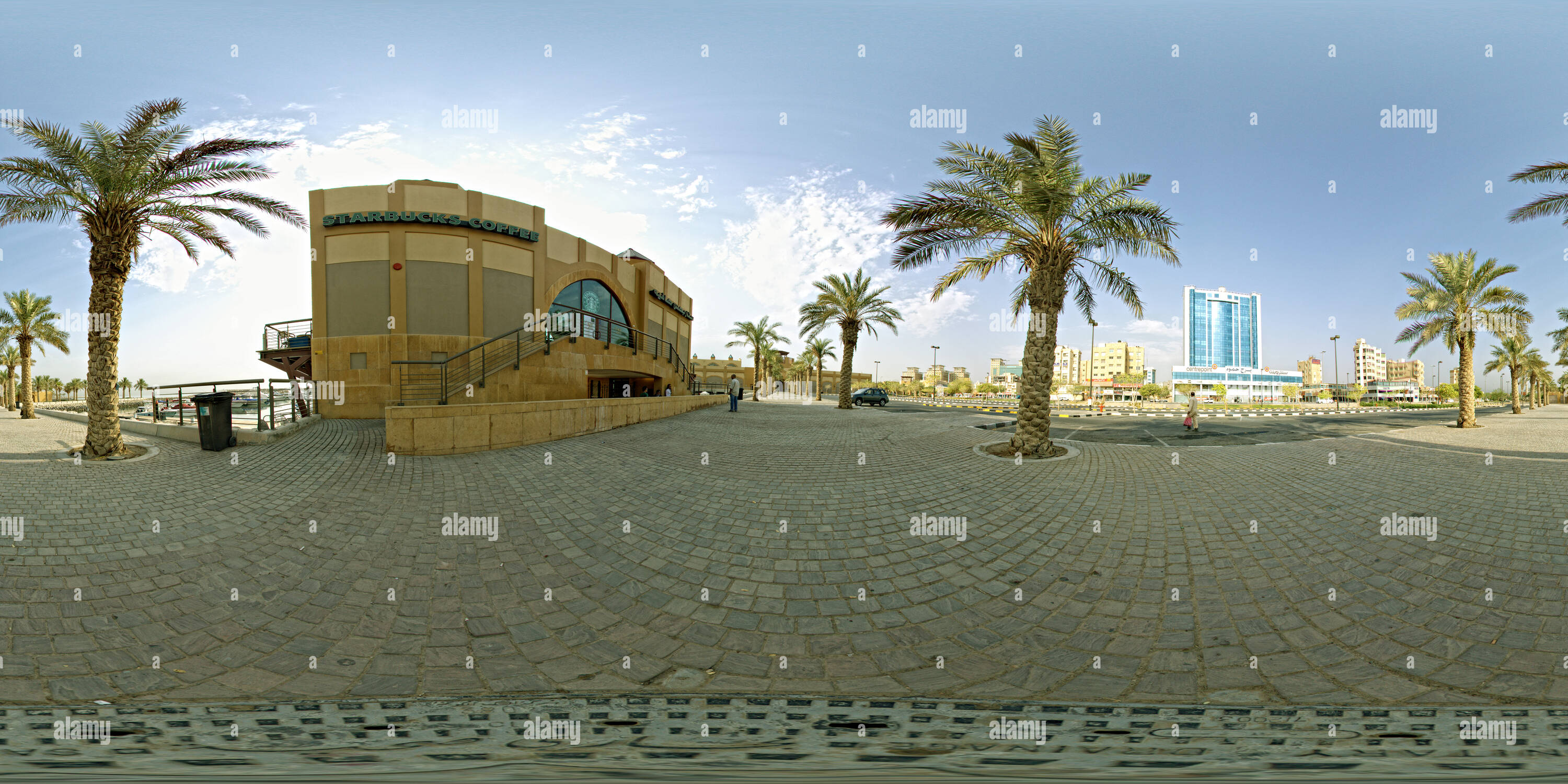 Vue panoramique à 360° de Starbucks Al-Kout