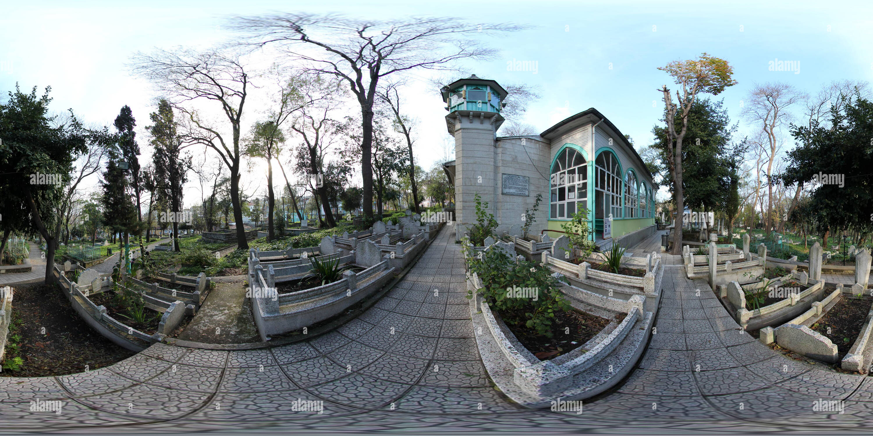 Vue panoramique à 360° de Seyid Kudbettin Turbesi 164