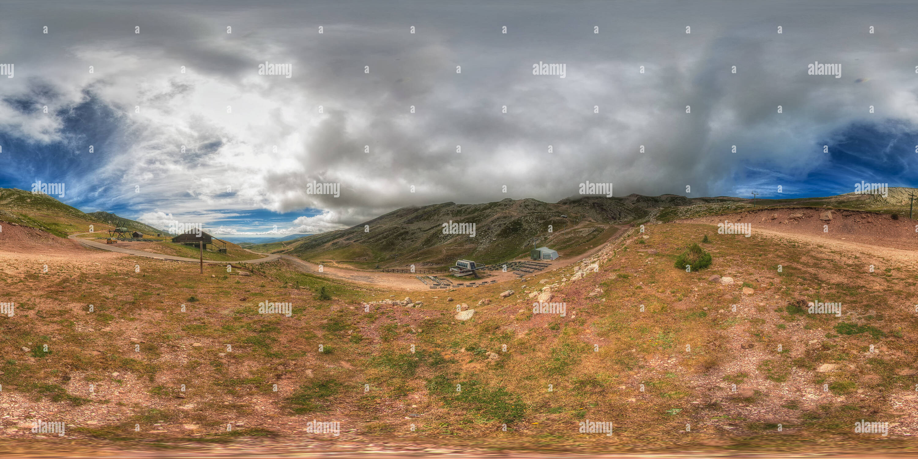 Vue panoramique à 360° de Alto Campoo - El Chivo