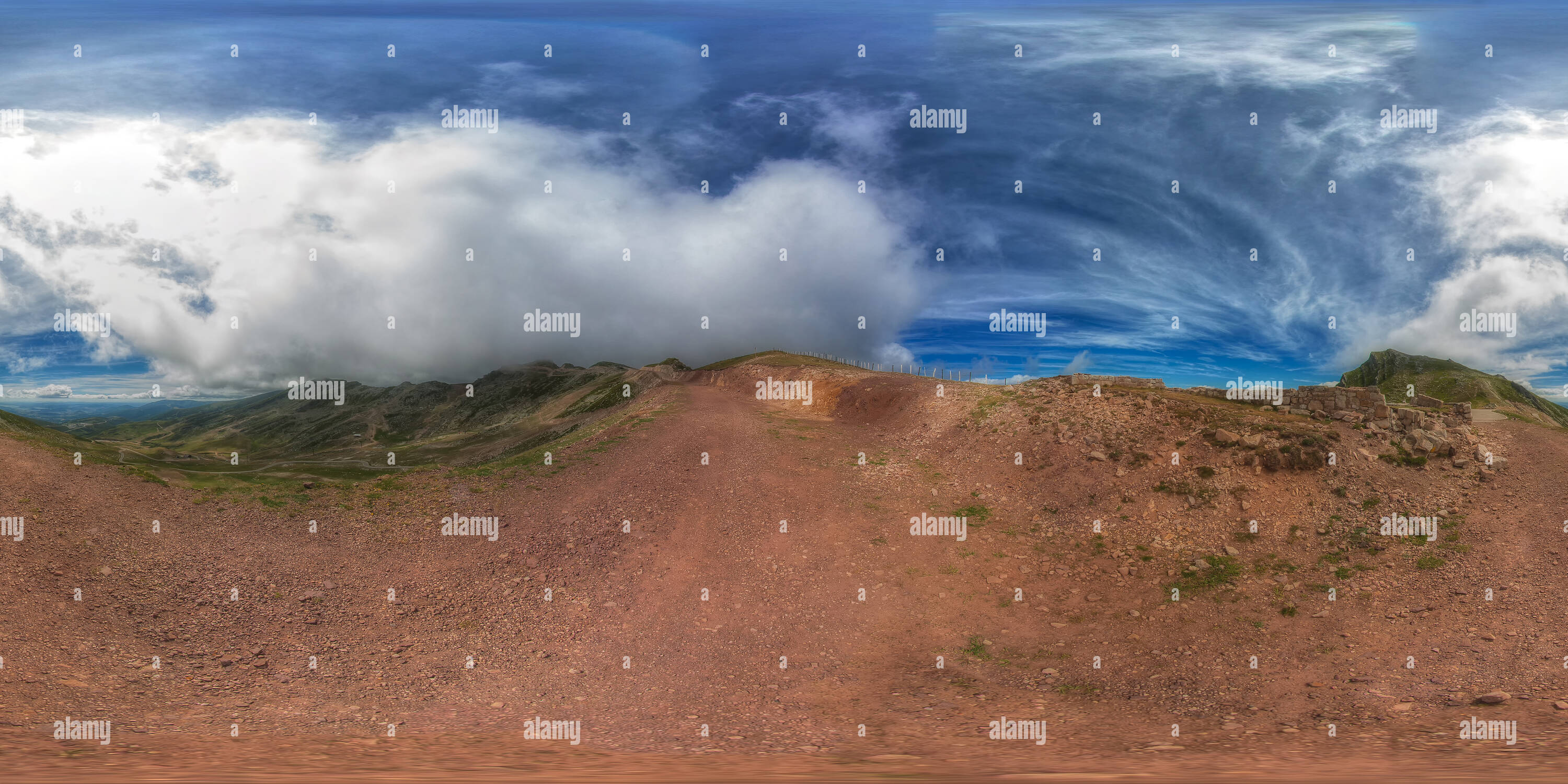 Vue panoramique à 360° de Alto Campoo - Fuente El Chivo