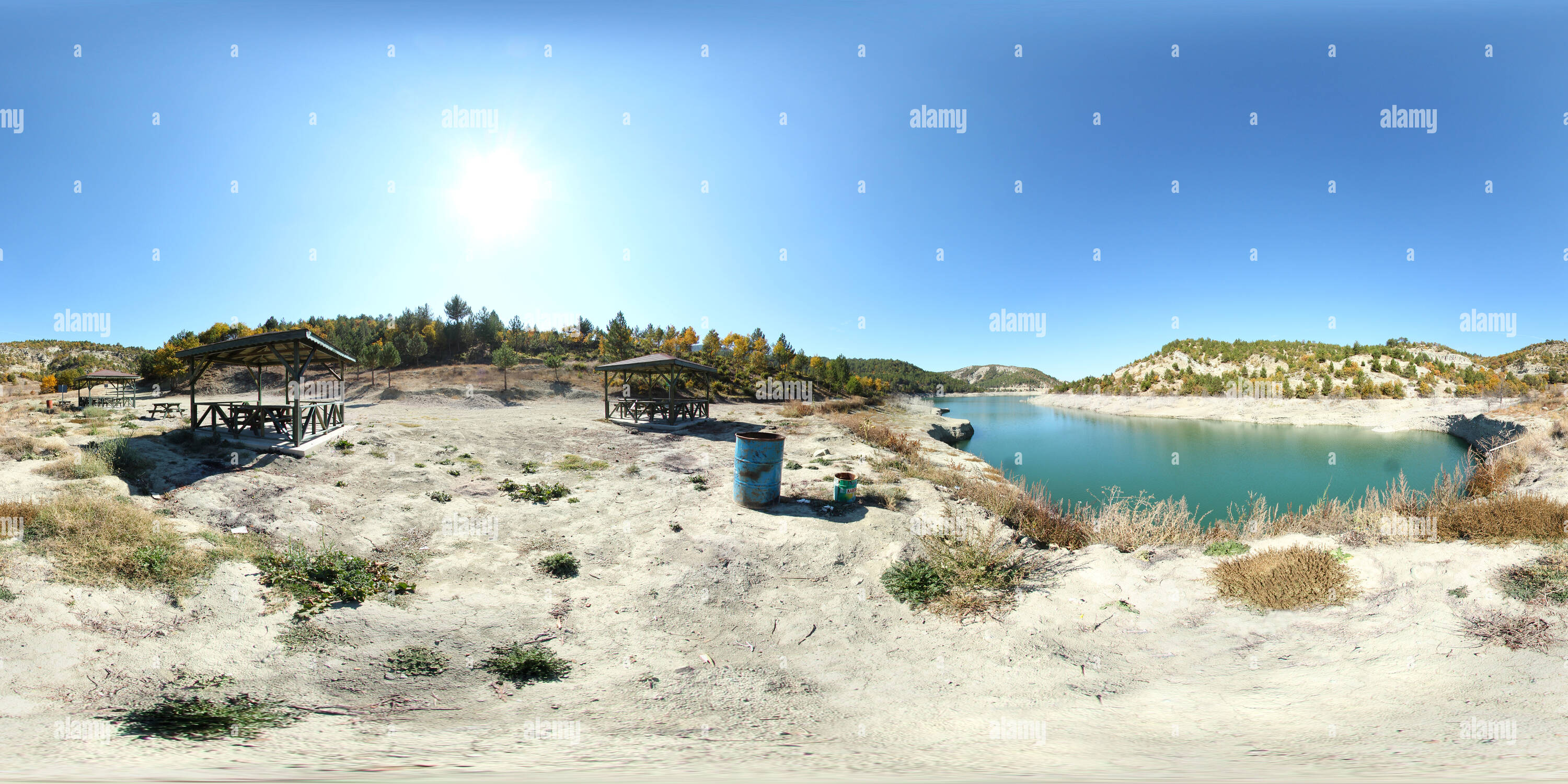 Vue panoramique à 360° de 246005 - Gölet - Belediye Tesisleri - Bilecik Sanal Tur