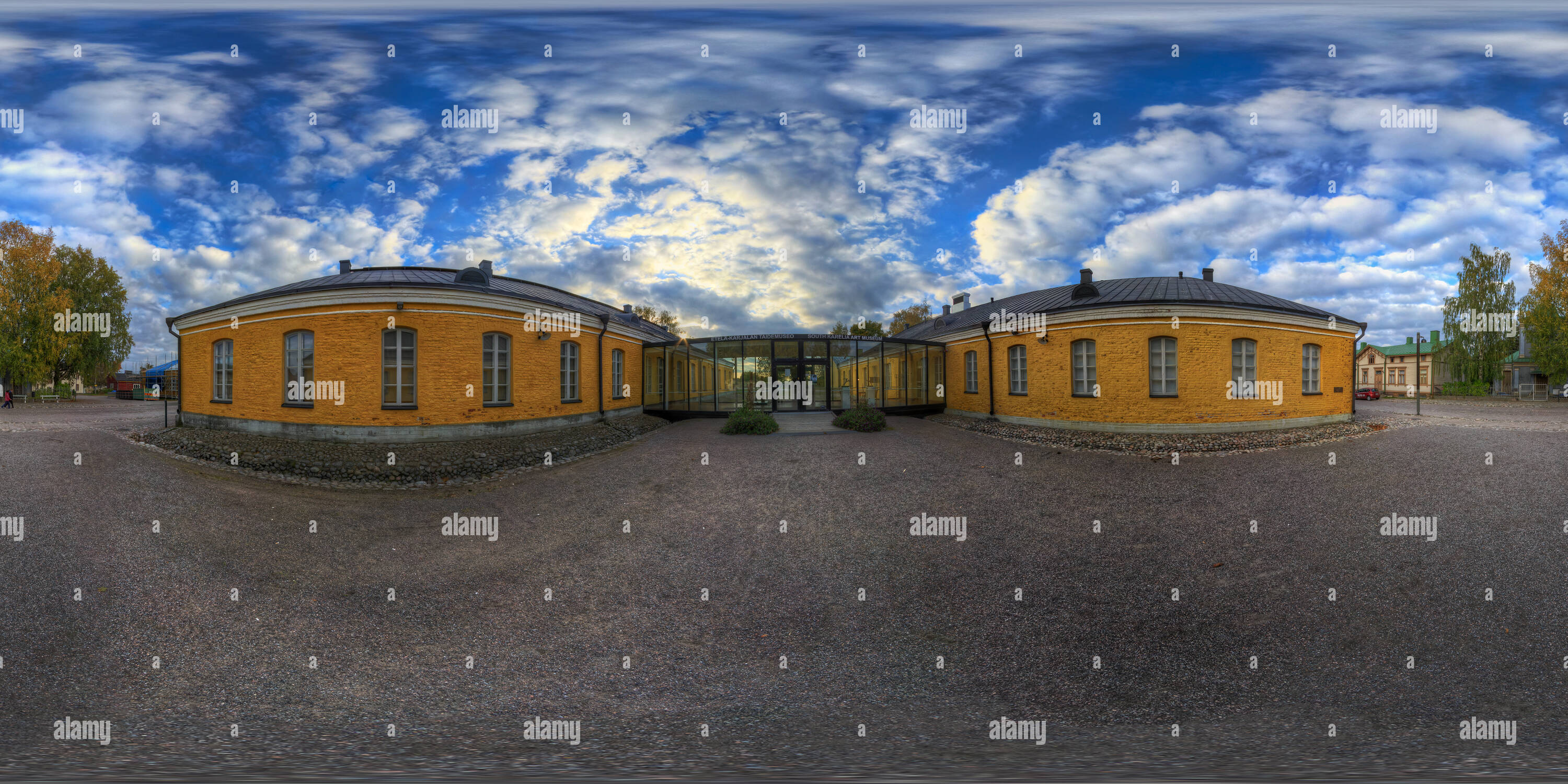 Vue panoramique à 360° de South-Karelia Art Museum