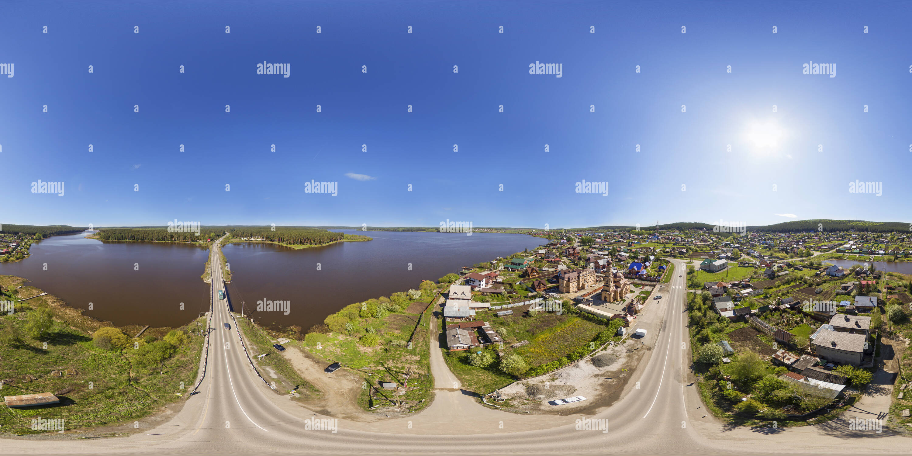 Vue panoramique à 360° de С. Курганово