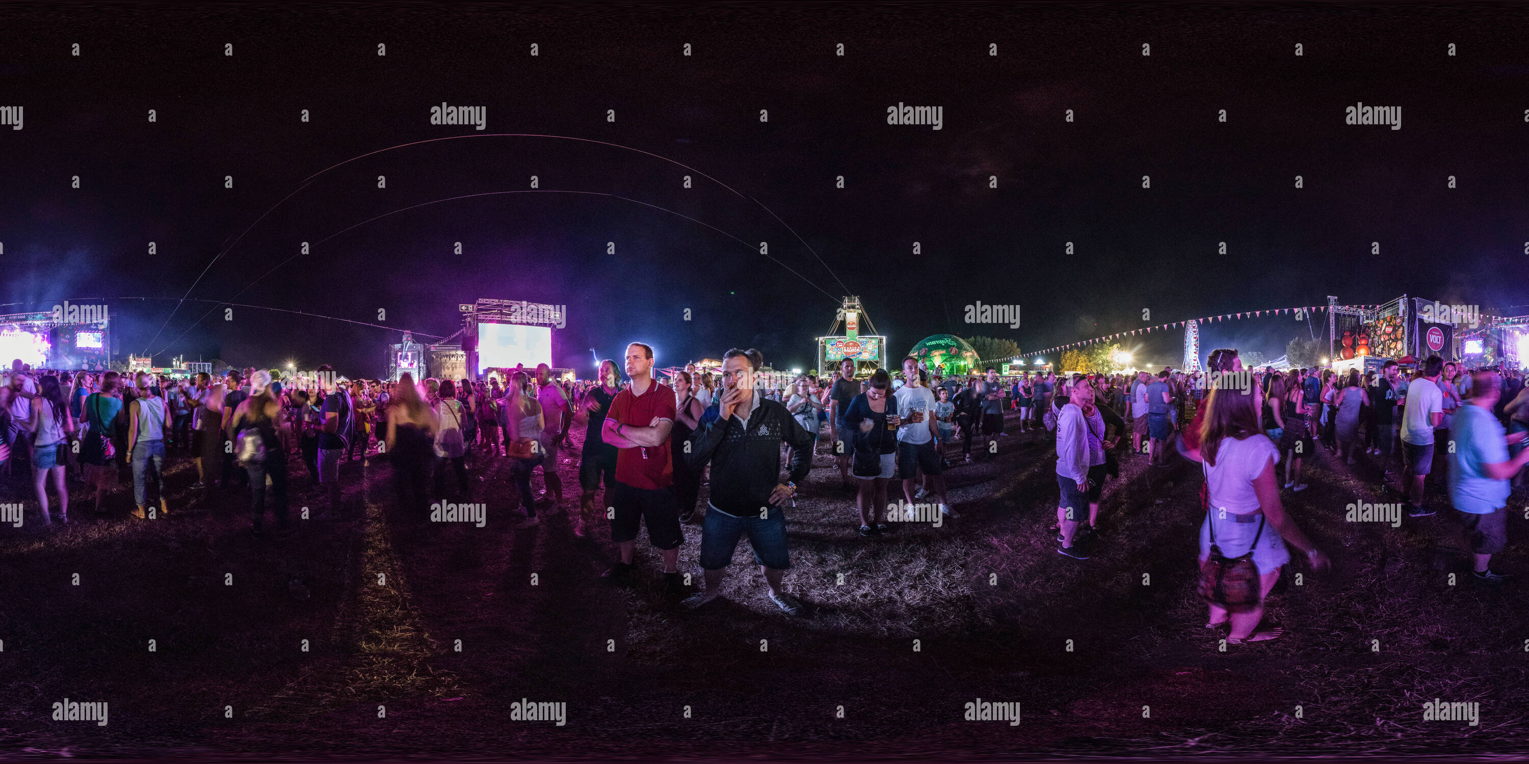 Vue panoramique à 360° de Balaton Sound Festival 2016 Nappall 031 Volt