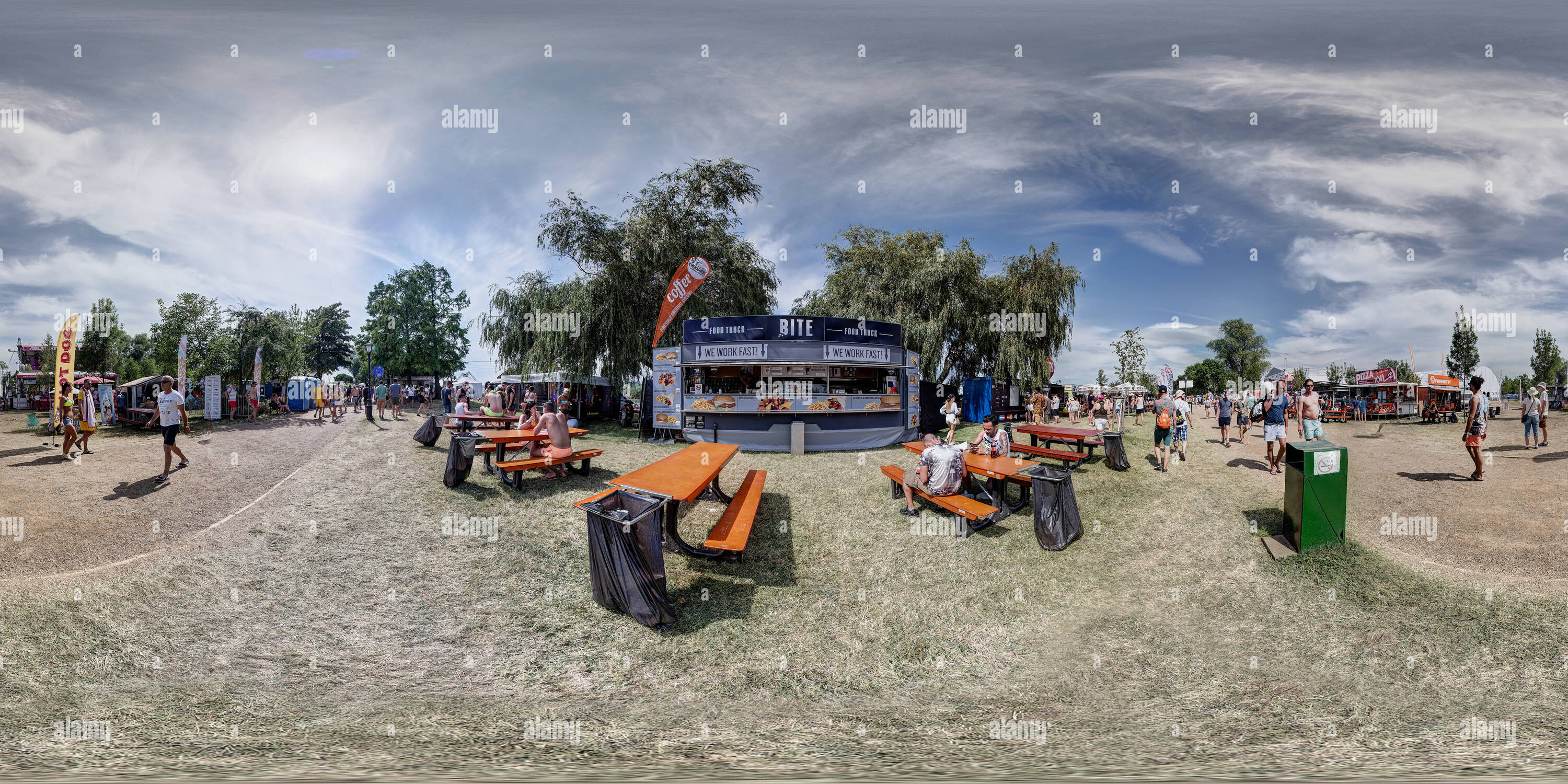 Vue panoramique à 360° de Balaton Sound Balaton Sound Music Festival 12