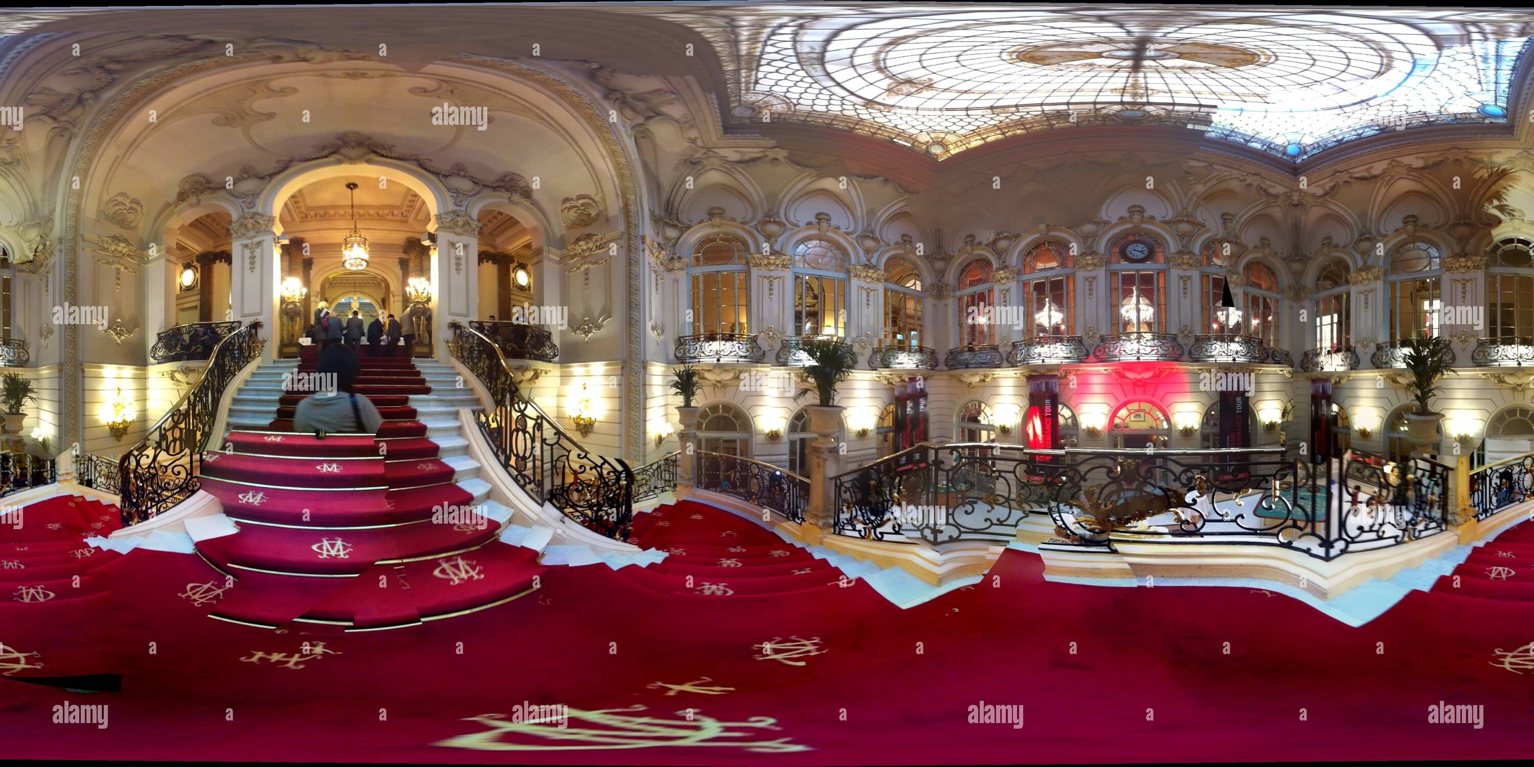 Vue panoramique à 360° de Casino de Madrid.