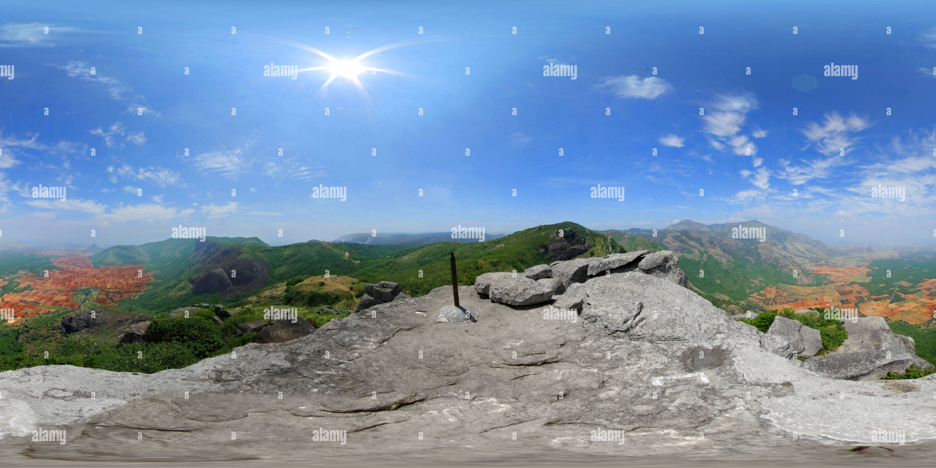 Vue panoramique à 360° de RAMAKKAL par siril thomas